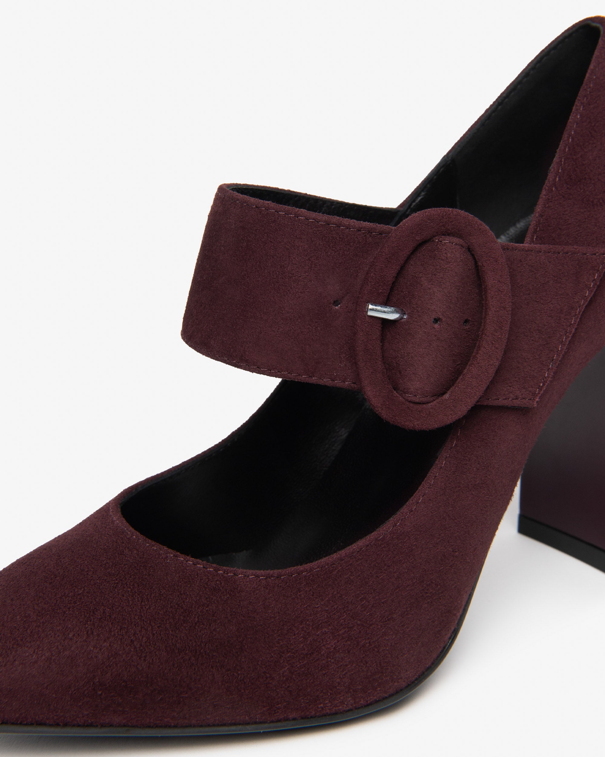 Nerogiardini Ballerines Babies Cuir Velours Femme Talon