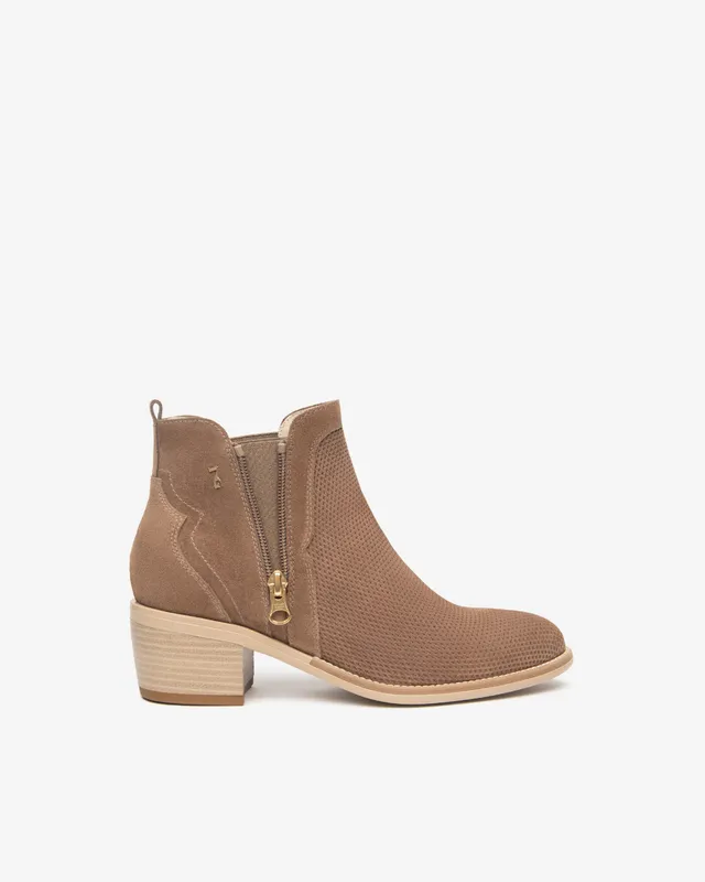 Nerogiardini Bottines Femme en Cuir Velours Pointure 38