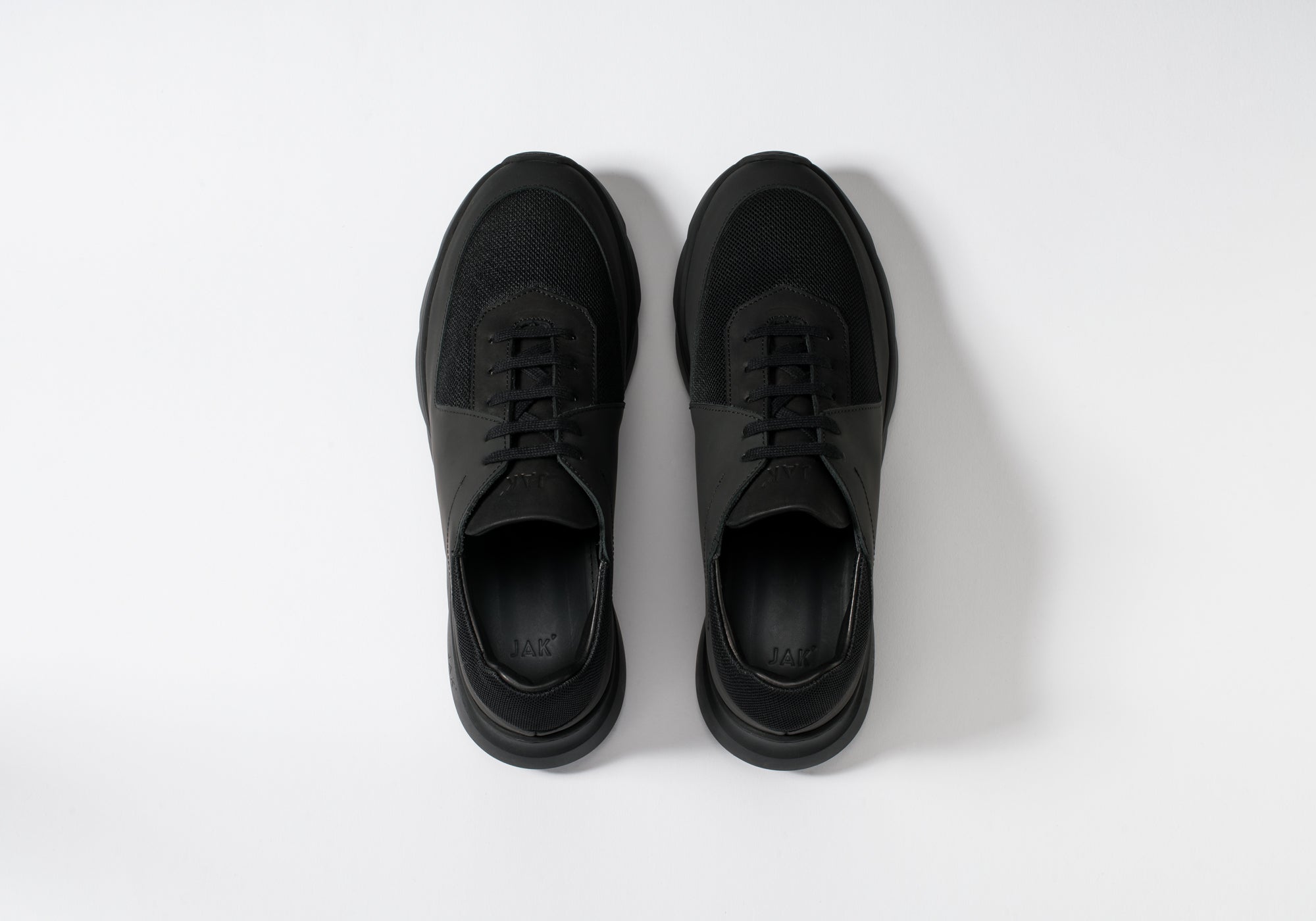 JAK G3 Black sneakers cuir noir mixte
