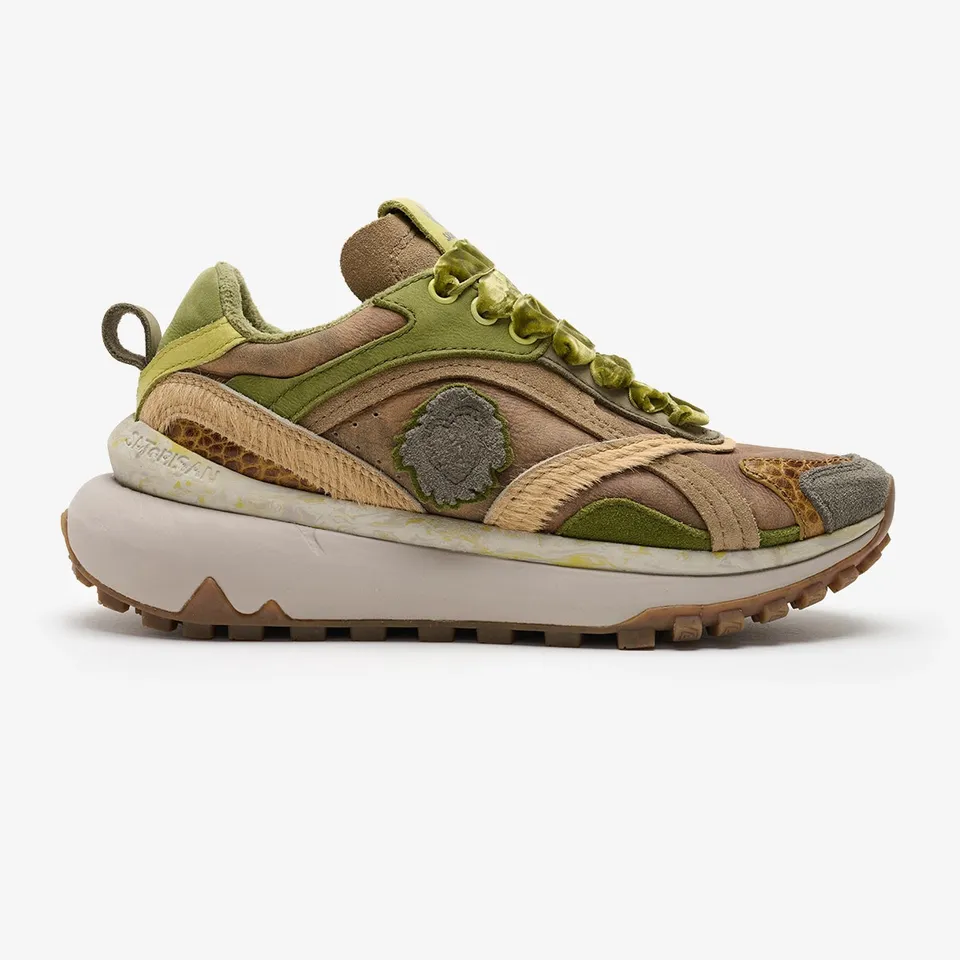 Satorisan Chacrona Metta Premium EVO baskets Camel cuir