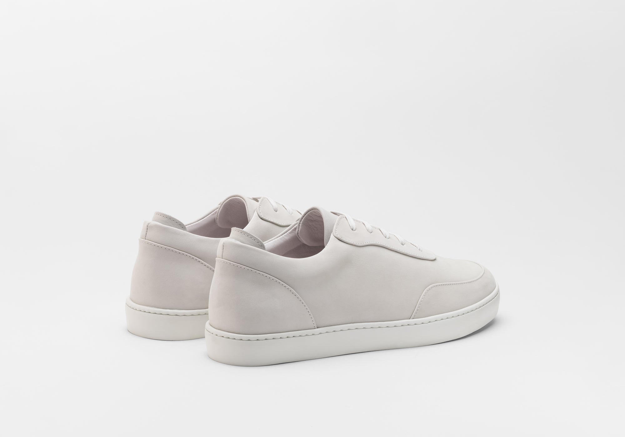 JAK Nova Off-white baskets nubuck blanc cassé