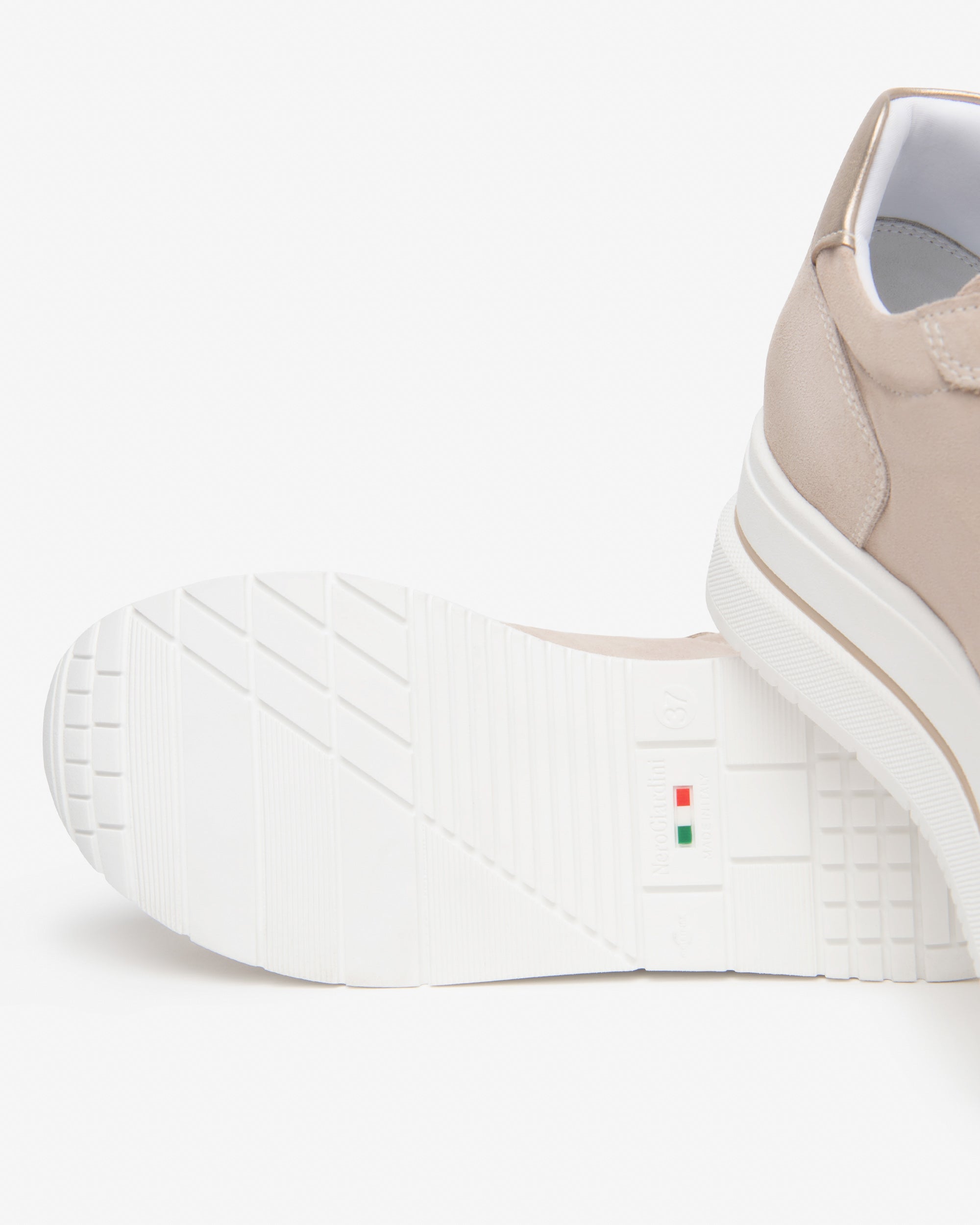 Nerogiardini Sneakers Femme Velours Technique Baskets Memory