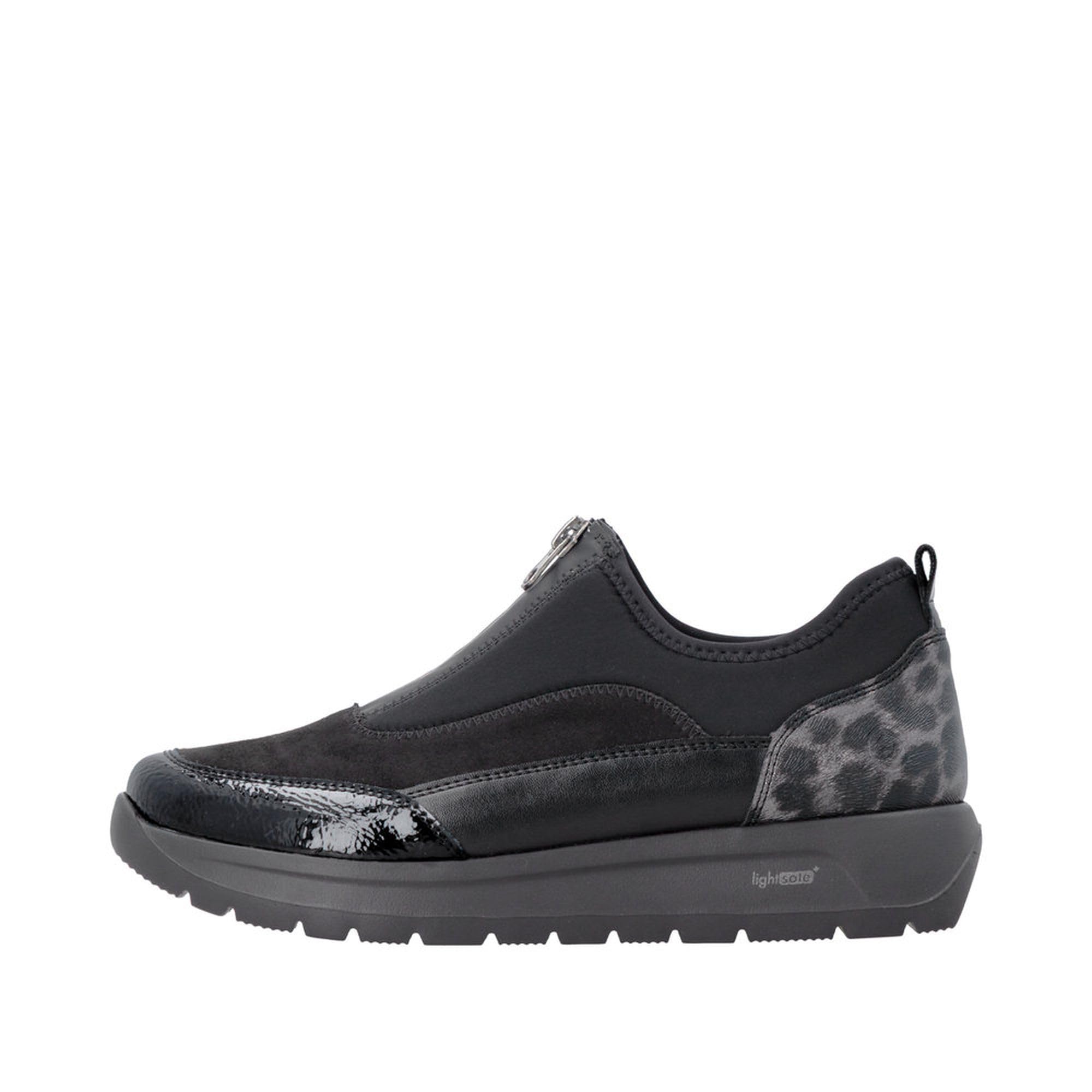 Remonte D2V01 Baskets Basses Femme Noir 04