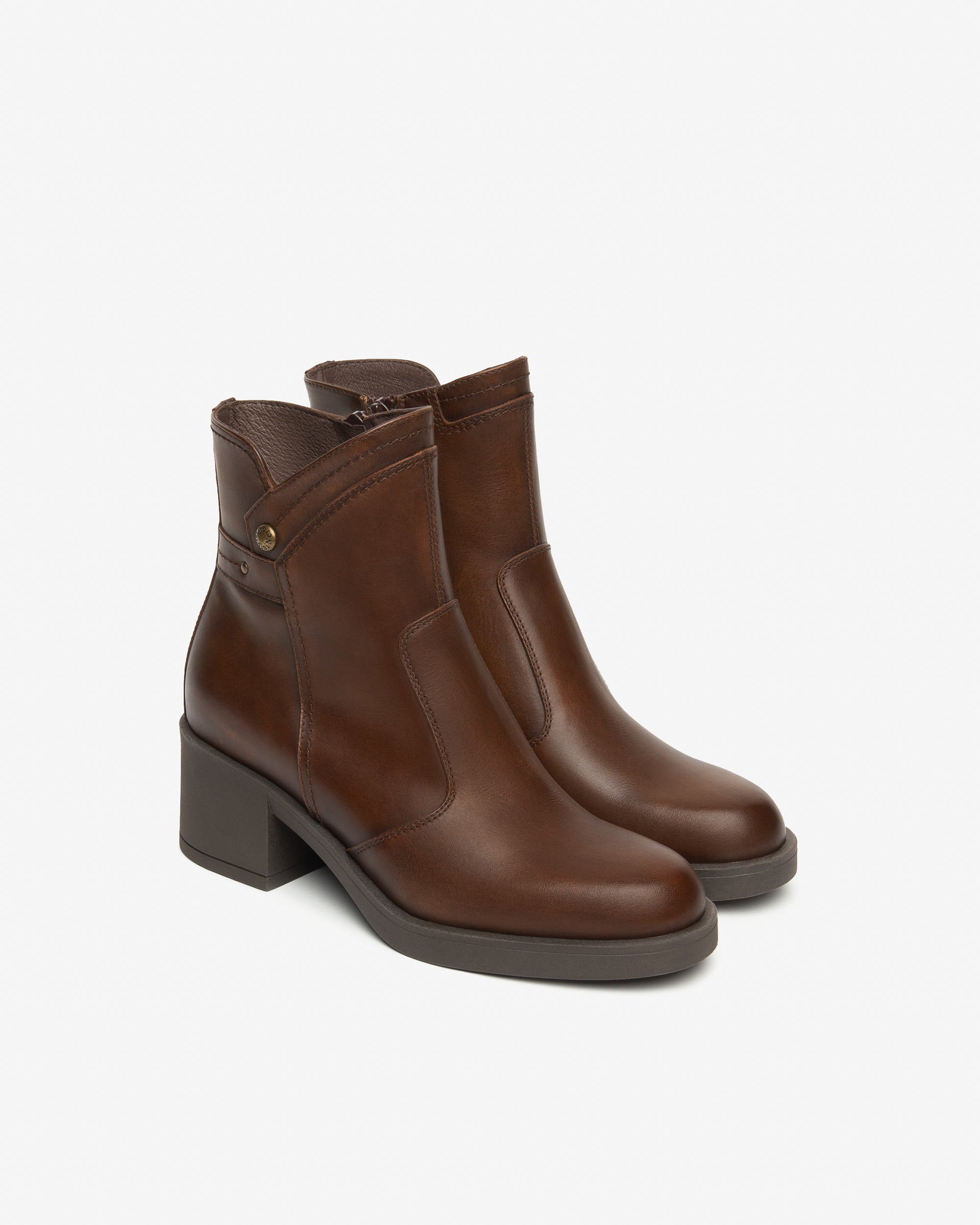NeroGiardini Bottines Femme Cuir Made in Italy Hiver