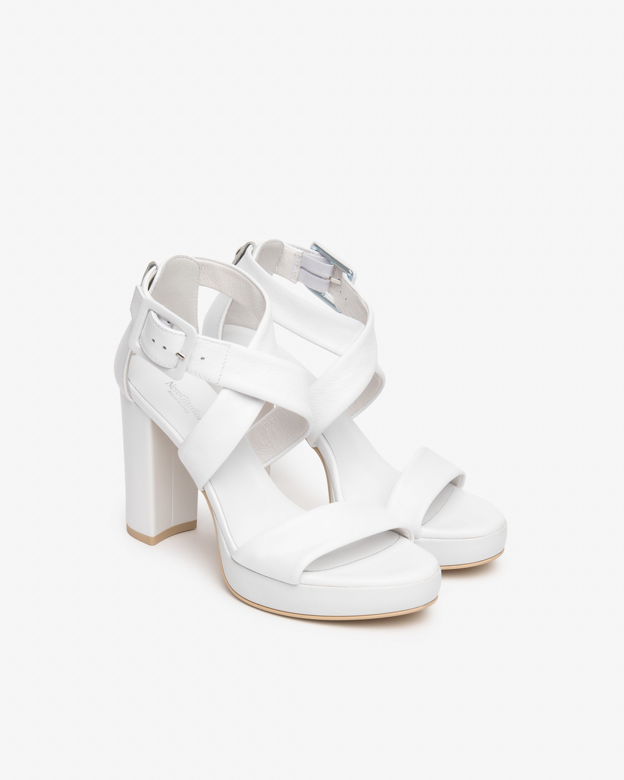 NeroGiardini Sandales Femme Cuir Été Made in Italy