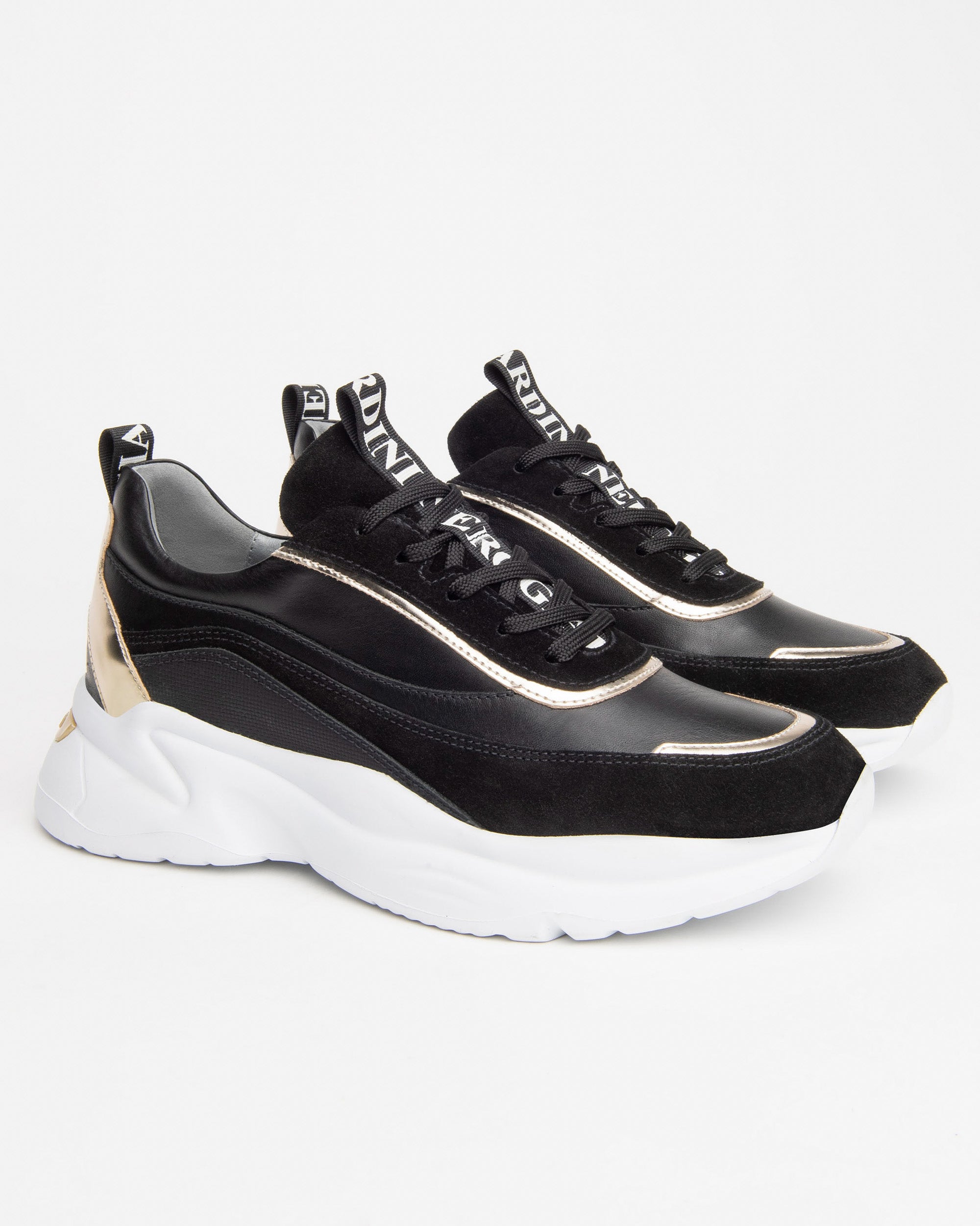 Nerogiardini Sneakers Femme Cuir et Velours Pointure 38