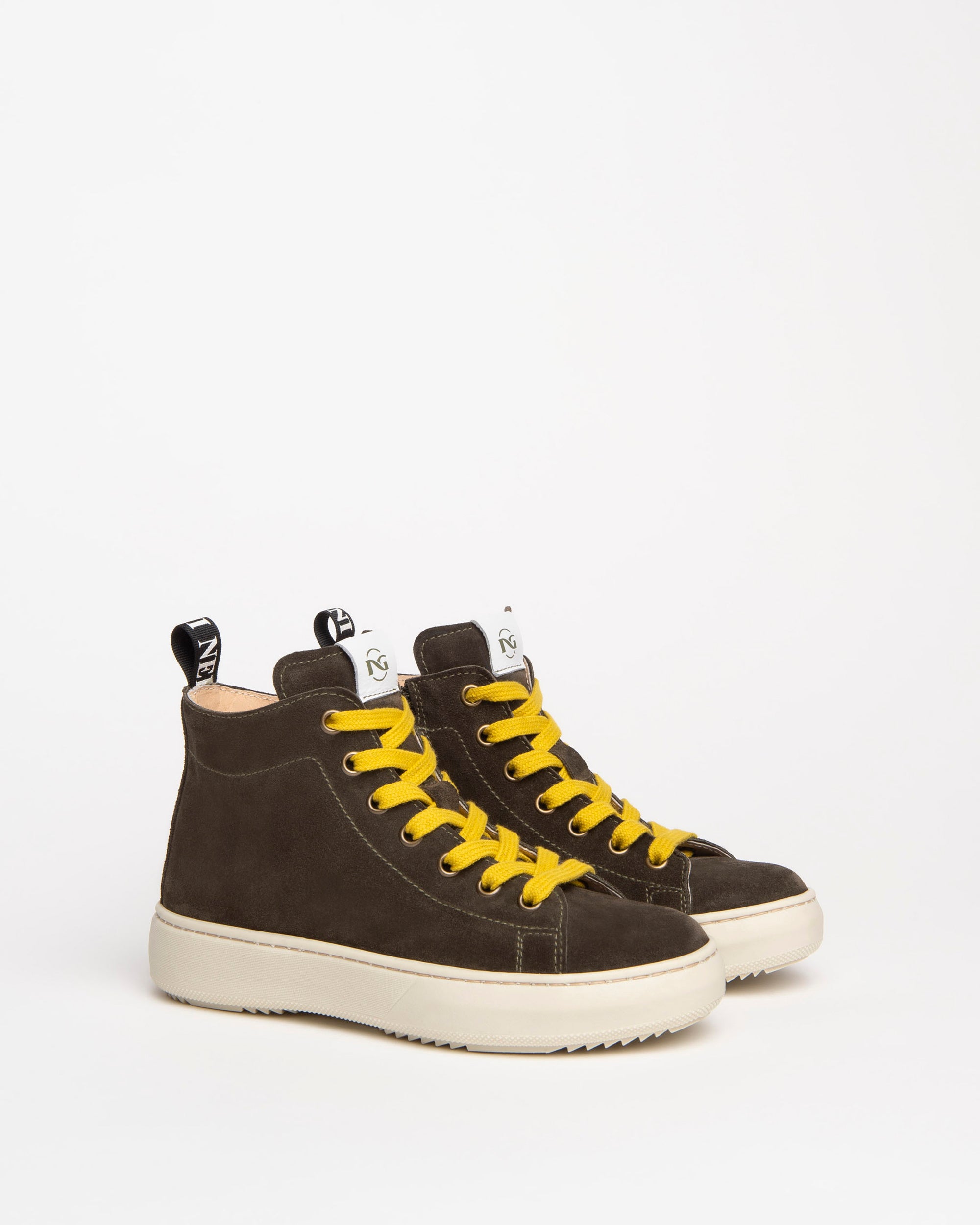 NeroGiardini Sneakers Teens Garçon Velours Montantes