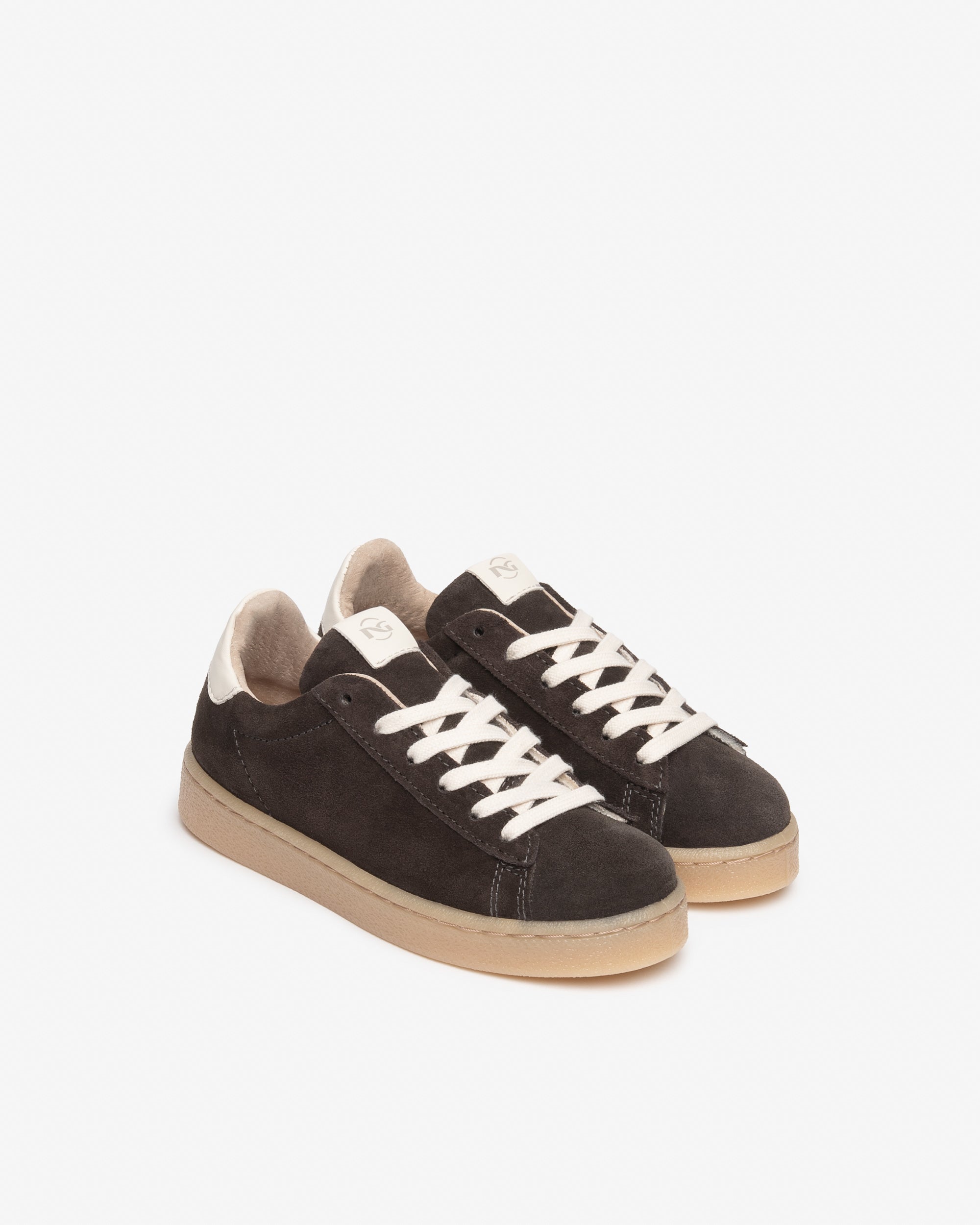 Nerogiardini Sneakers Garçon Daim Légères École