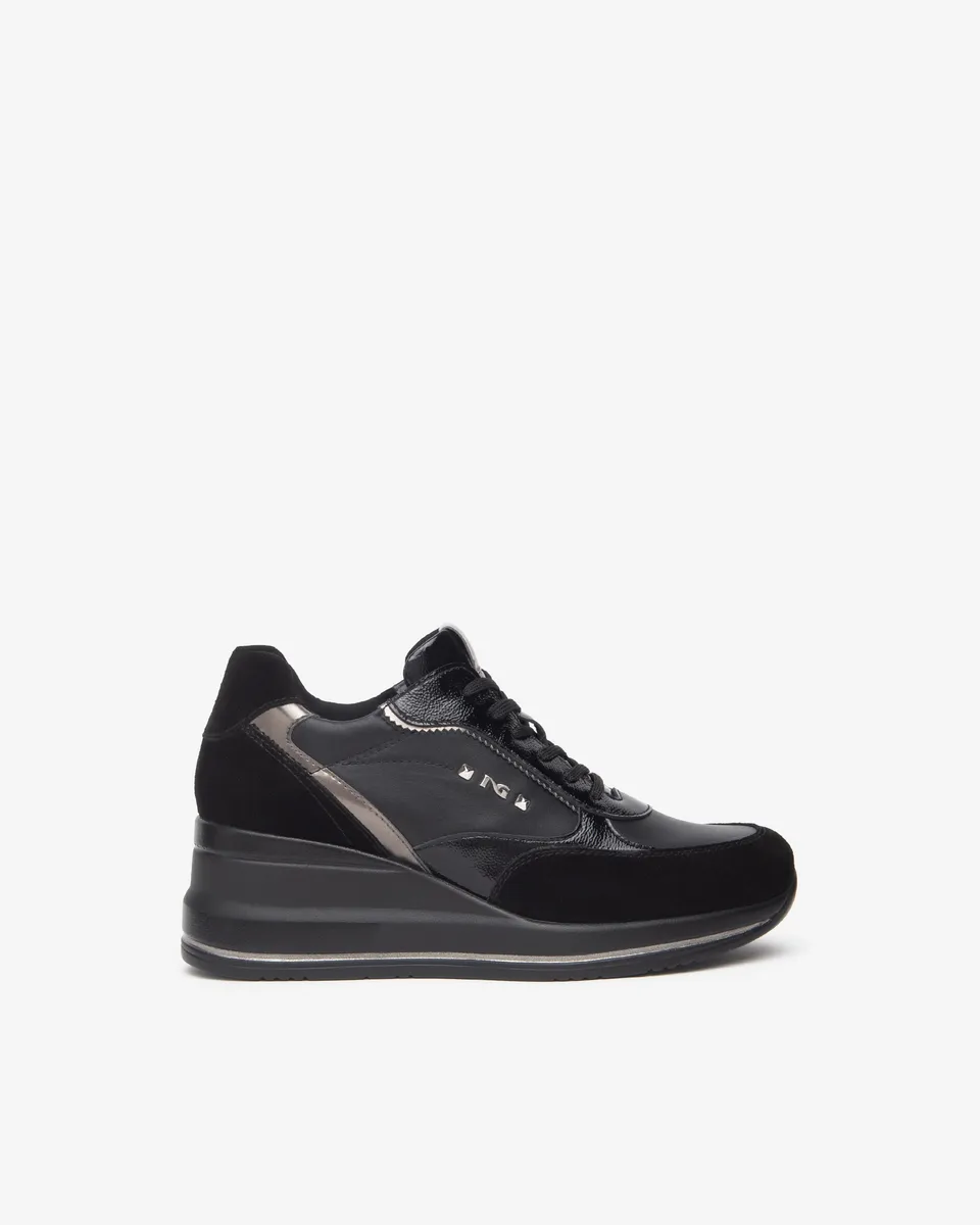 NeroGiardini Sneakers Femme Velours Vernis 38 Comfy