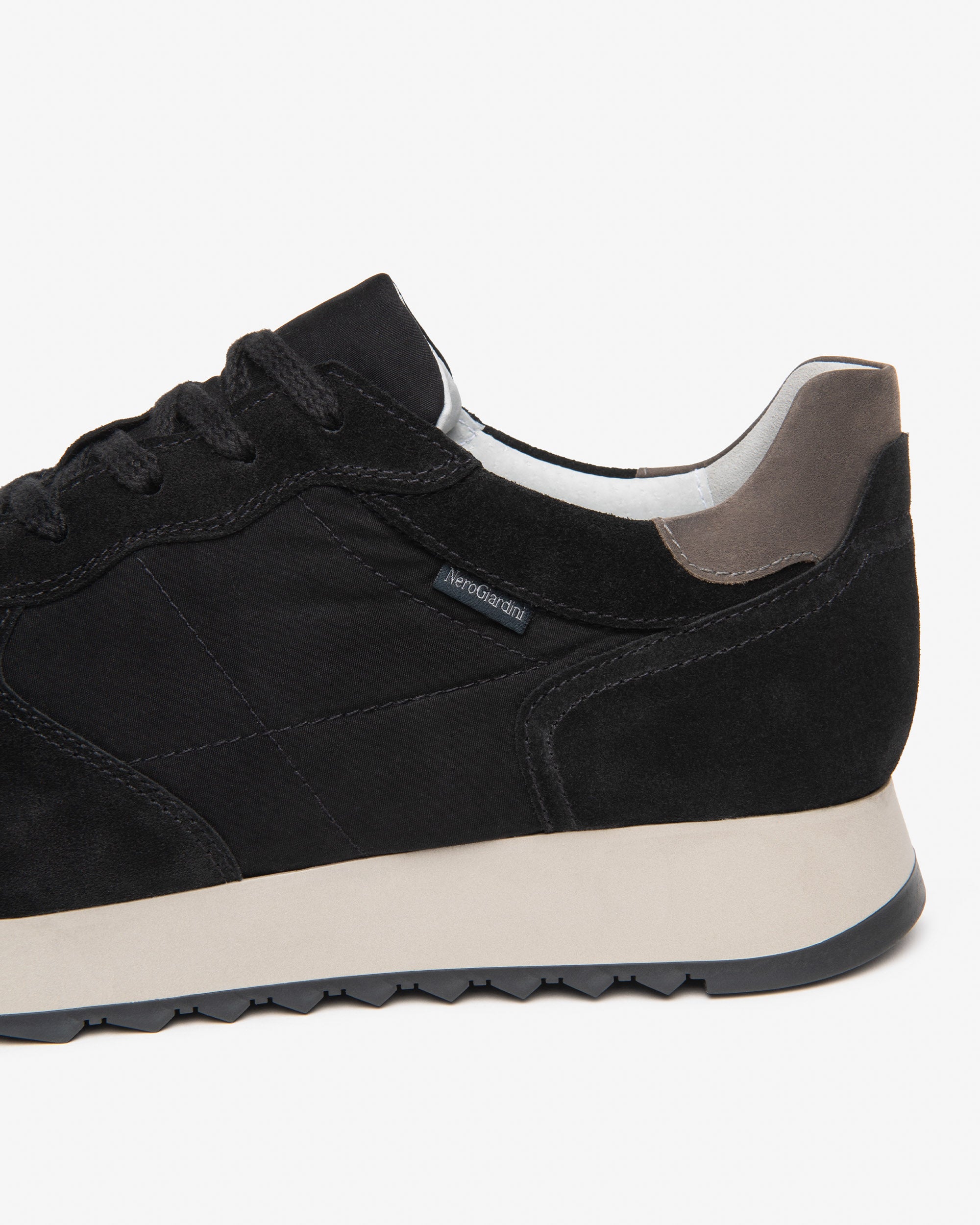 NeroGiardini Sneakers Homme Velours Toile Baskets Confort