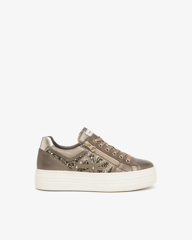 NeroGiardini Sneakers sneakers femme cuir velours technique