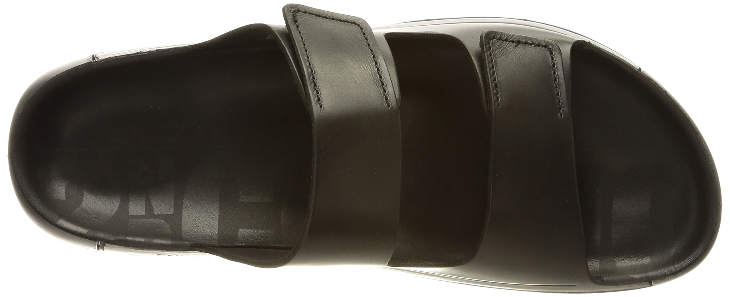 Ecco Cozmo 2nd Sandale Homme Noir Confort Ville