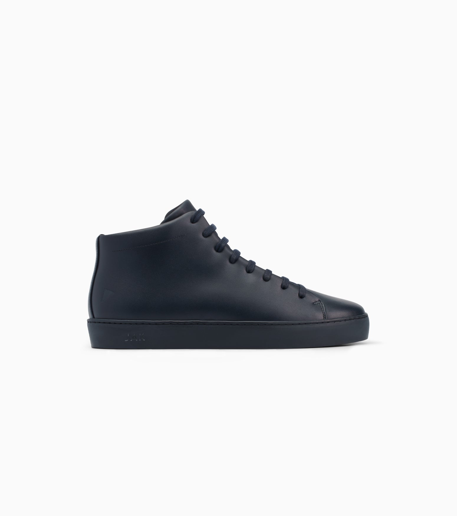 JAK Royal Hi Sneakers Montantes Cuir Bleu Marine