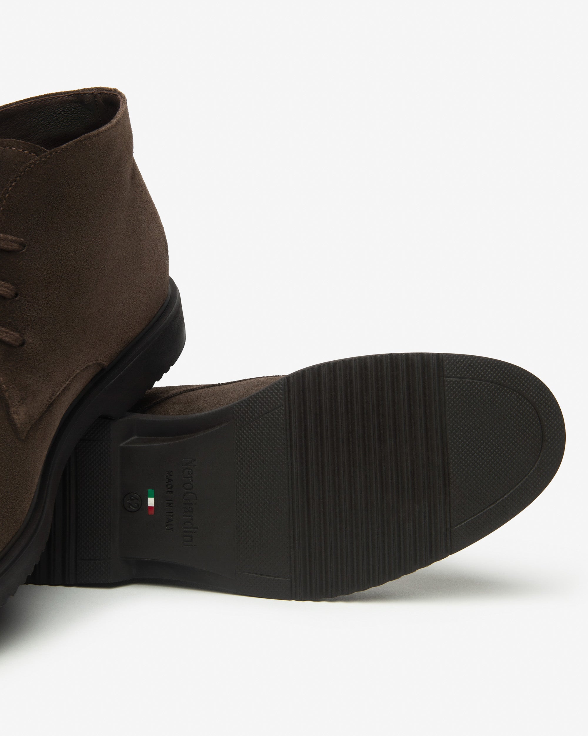 NeroGiardini Bottes Desert Boots Homme Daim Taille 43