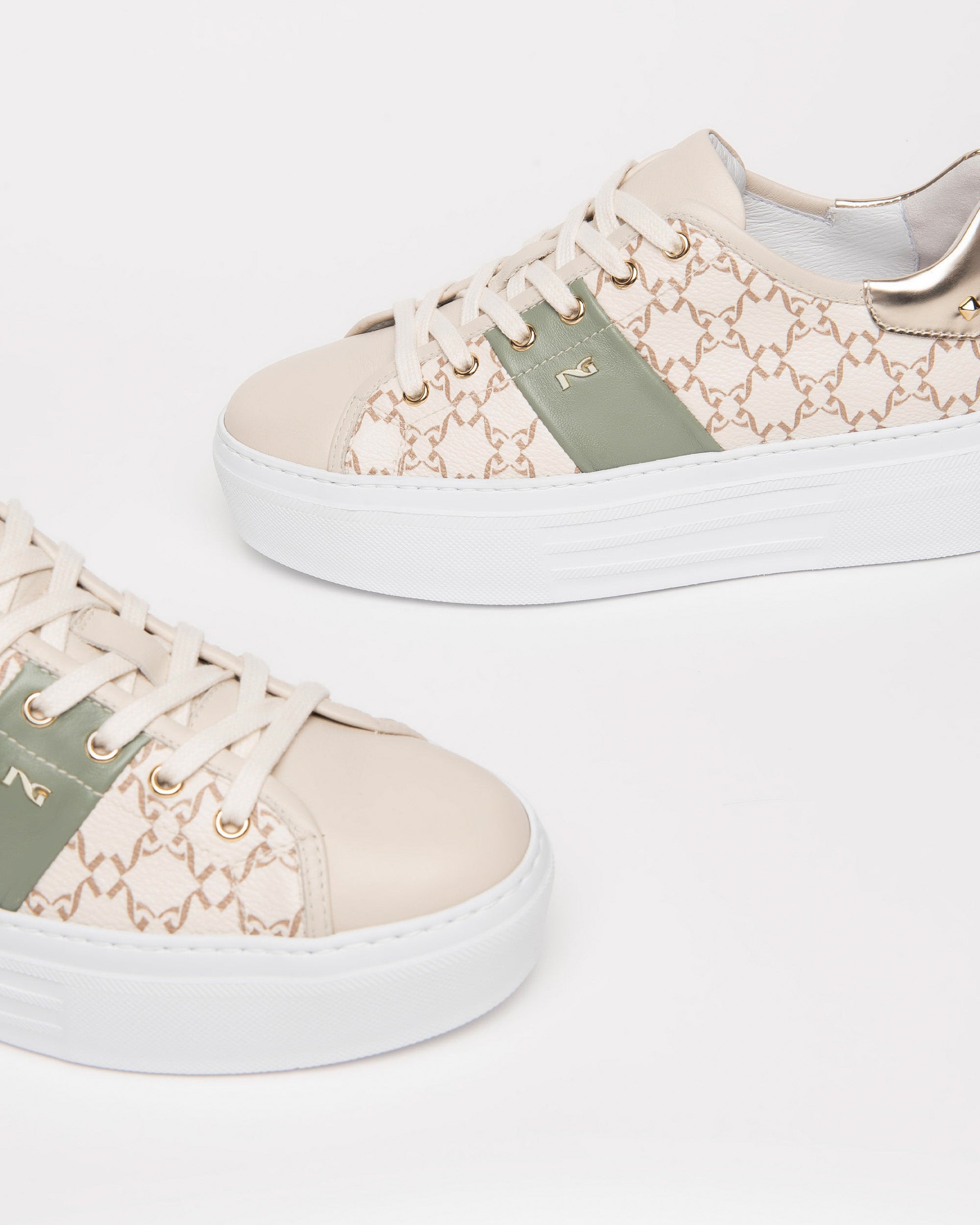 NeroGiardini Sneakers basket femme cuir DryGo