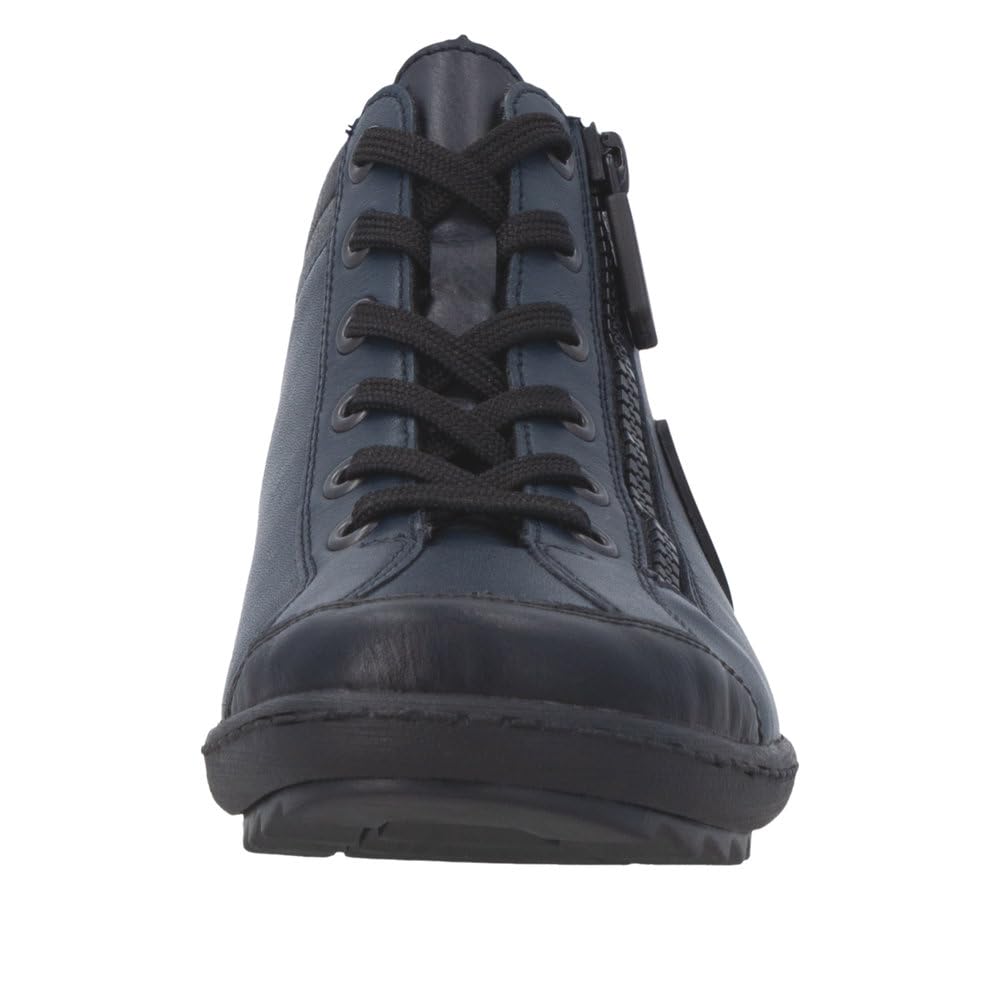 Remonte R1477 chaussures à lacets femme noir zip