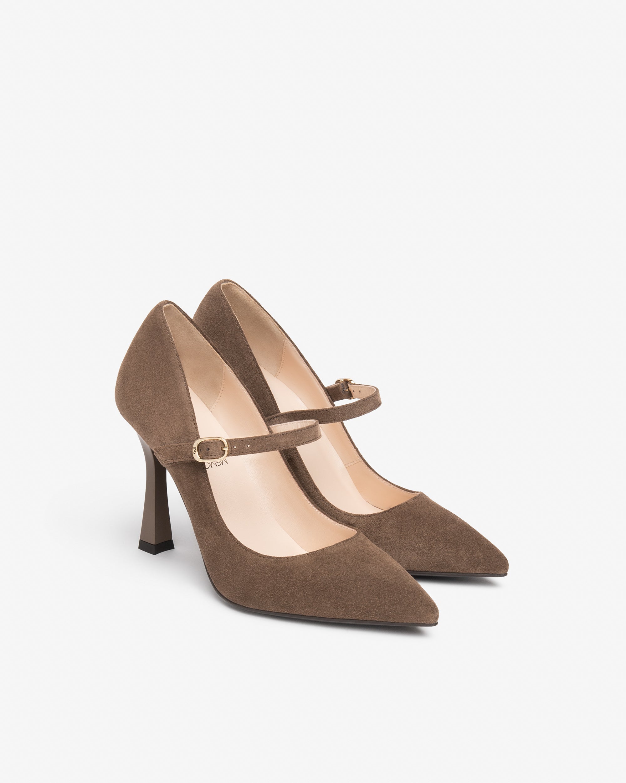 NeroGiardini Ballerines Femme Cuir Velours à Bride