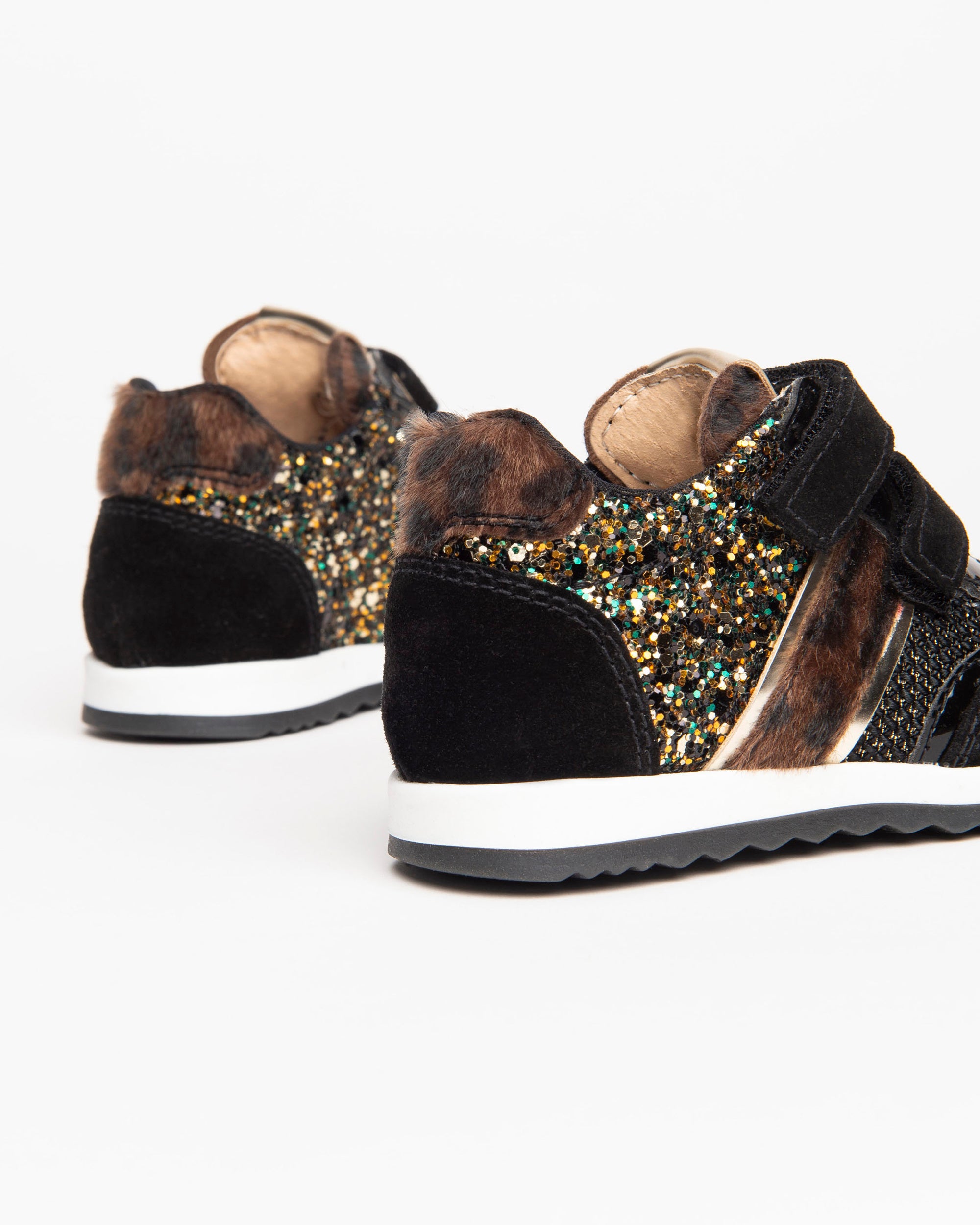 NeroGiardini Sneakers Baby Fille Velours Scratch