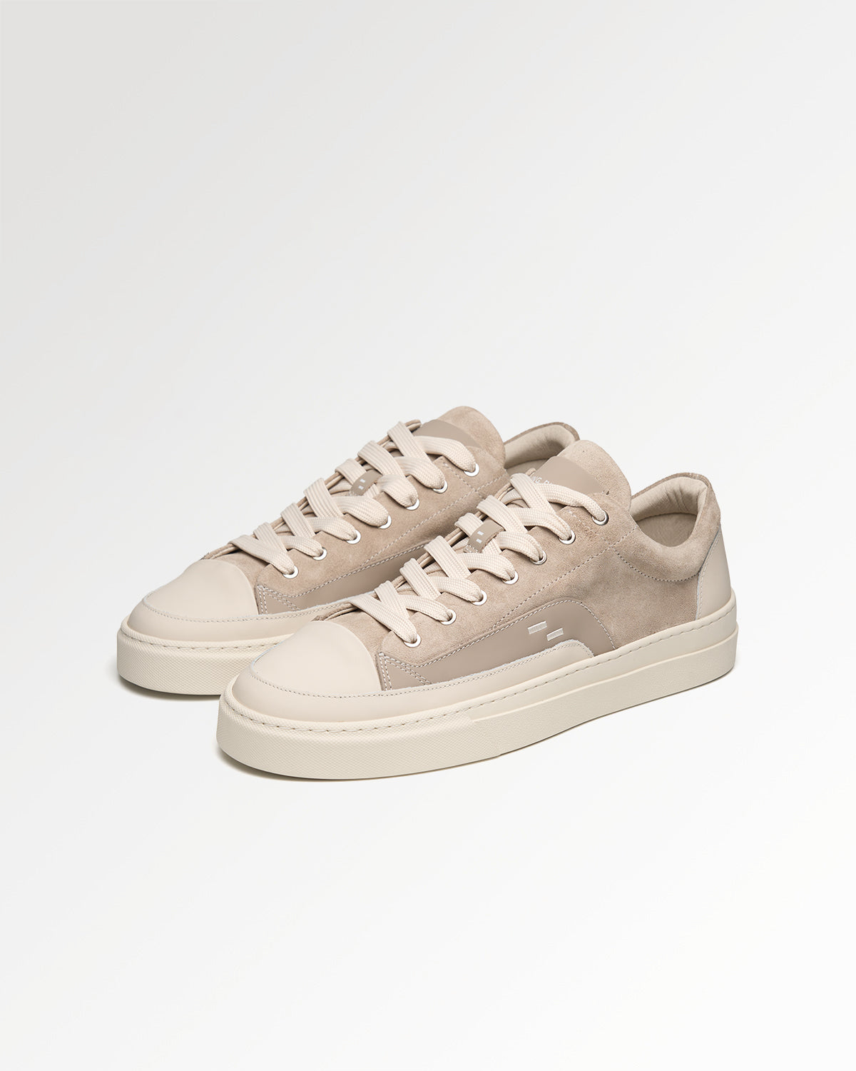 Filling Pieces Riviera baskets crème suède cuir