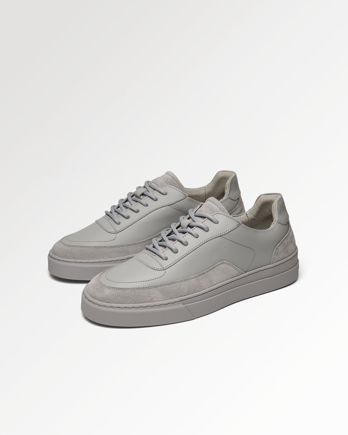 Filling Pieces Mondo Viera All Grey sneakers cuir gris