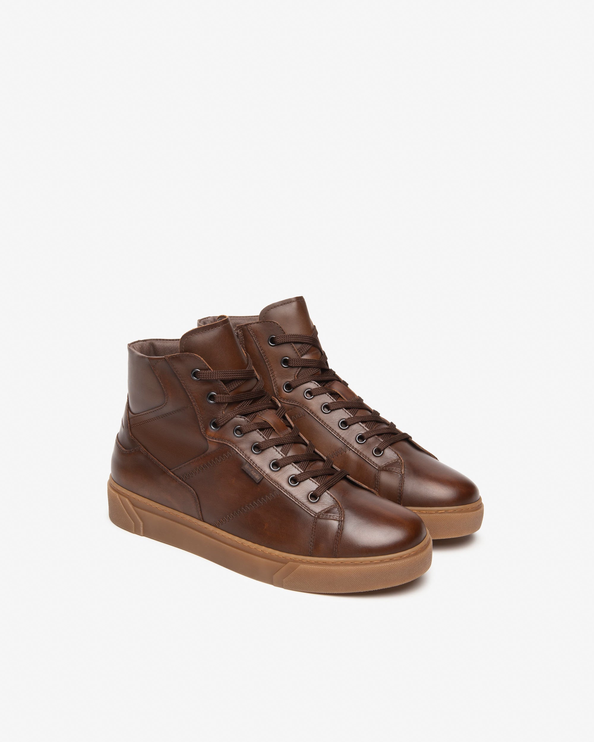 NeroGiardini Sneakers Montantes Homme Cuir Memory Hiver