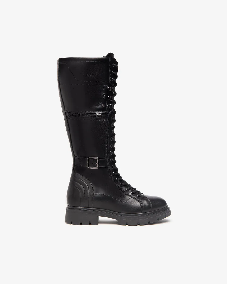 NeroGiardini Bottes Femme Cuir Confort