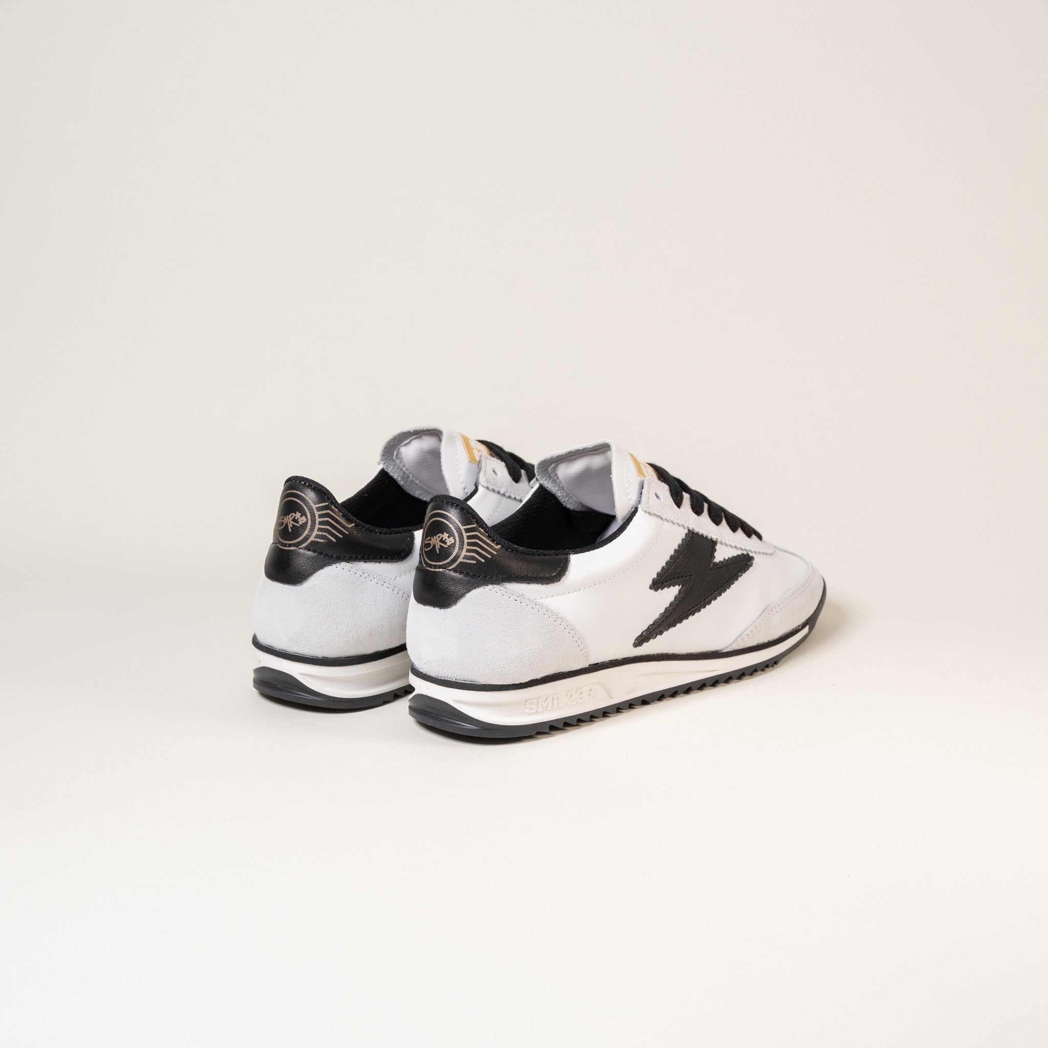 Semerdjian Joyce E306 baskets blanc gris noir cuir