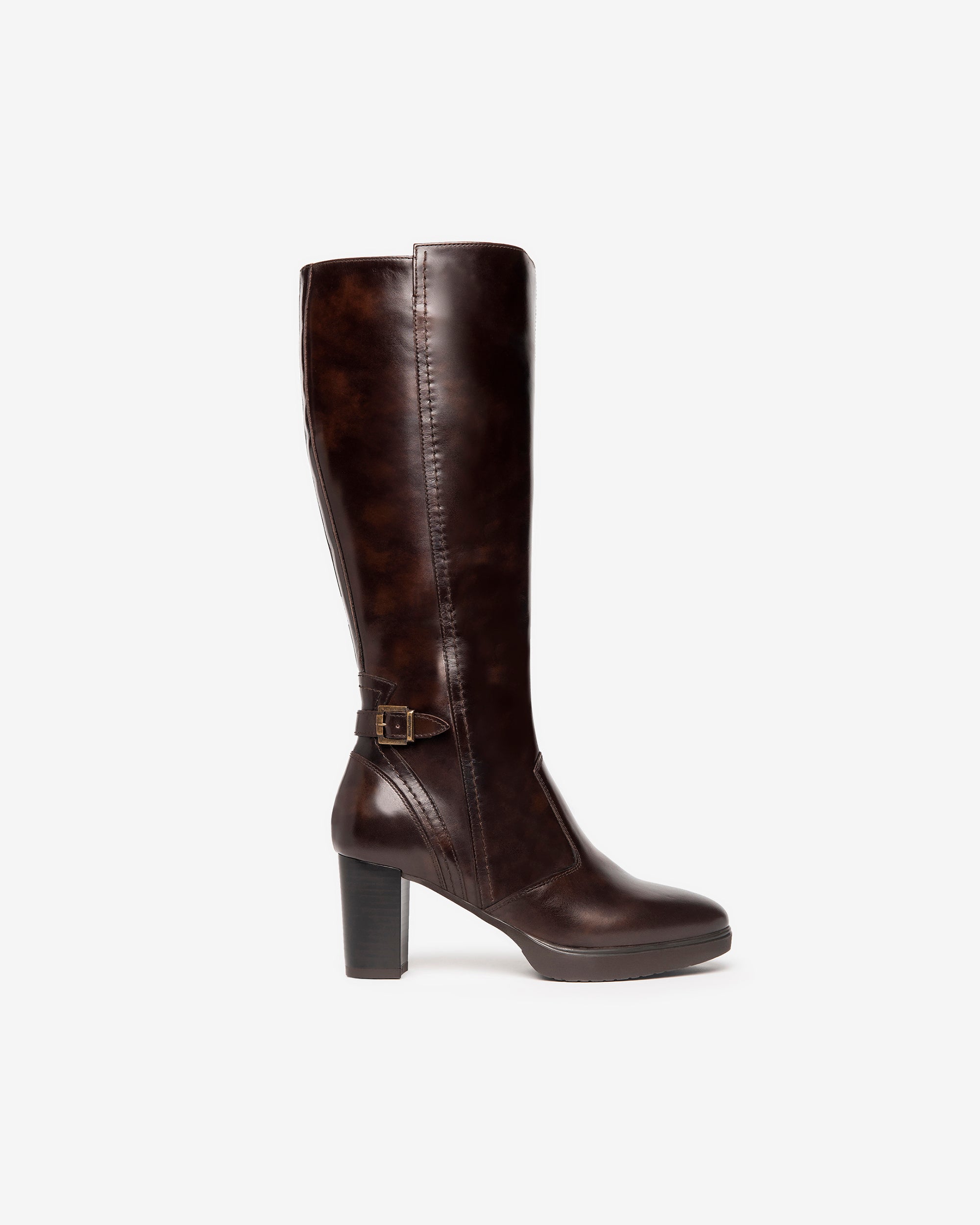 NeroGiardini Bottes bottes cuir femme hiver