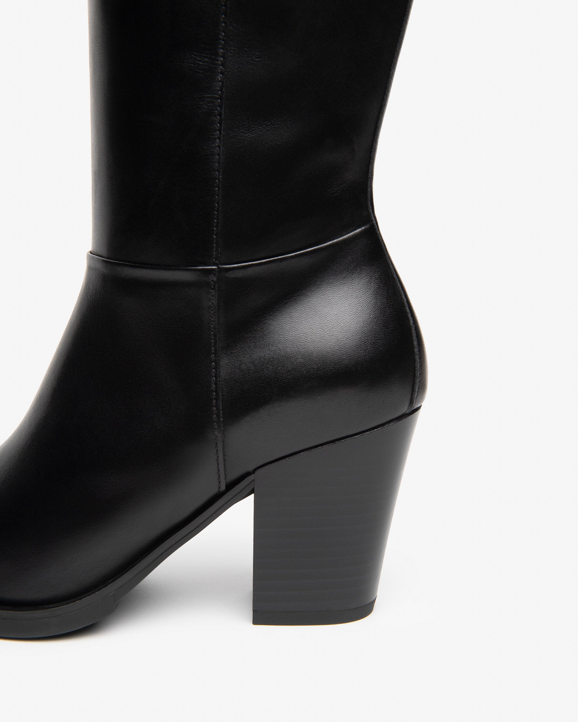 Nerogiardini Bottes Femme Cuir Western Talon 80 mm