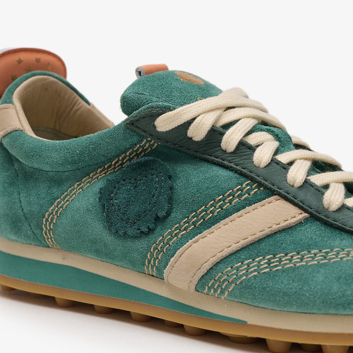 Satorisan Stardust Suede UL baskets daim femme Diving Green