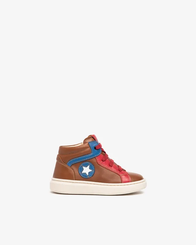 NeroGiardini Sneakers Kids Garçon Cuir Baskets DryGo