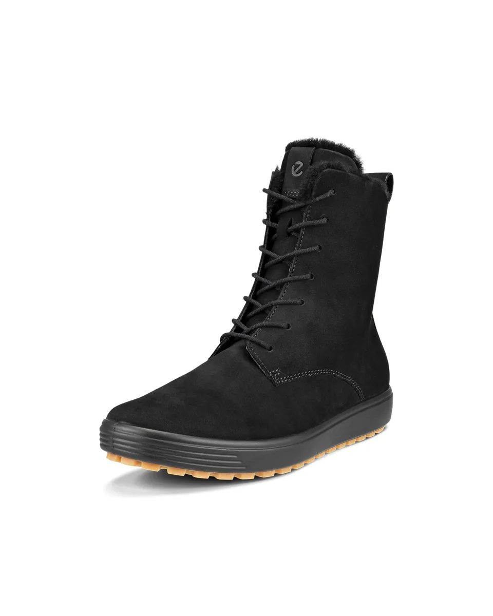 ECCO Soft 7 Tred bottines femme Noir fourrée