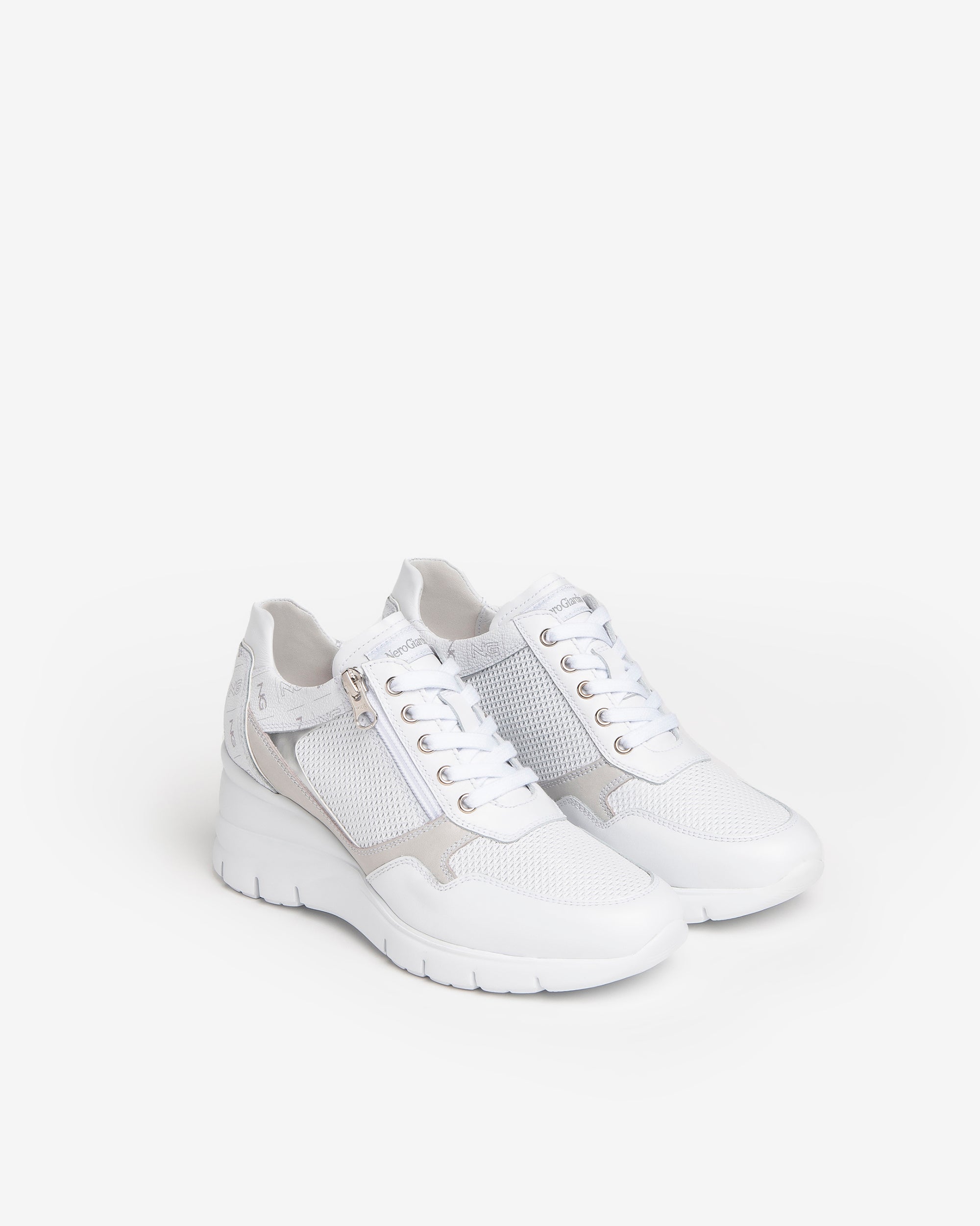 NeroGiardini Sneakers Femme Cuir Baskets Confort