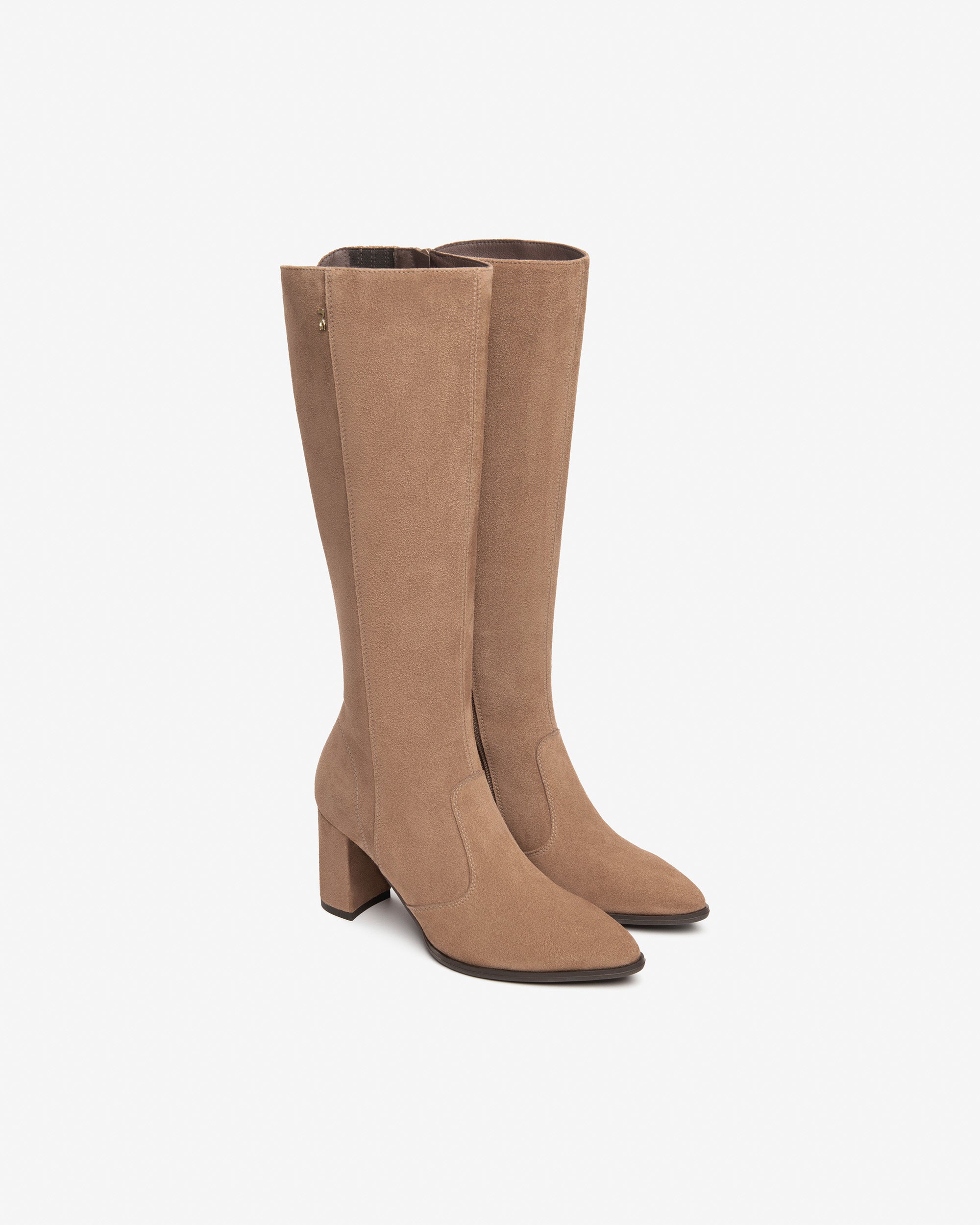 NeroGiardini Bottes Femme Cuir Velours Hiver