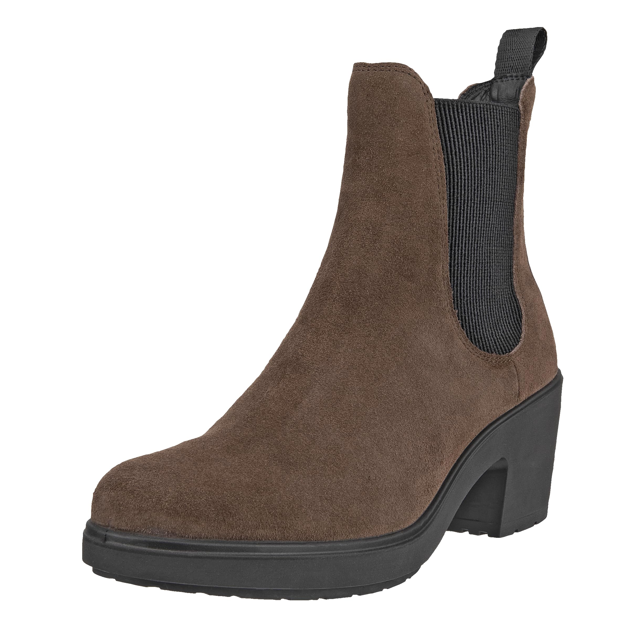 ECCO Metropole Zurich boots femme noir cuir talon