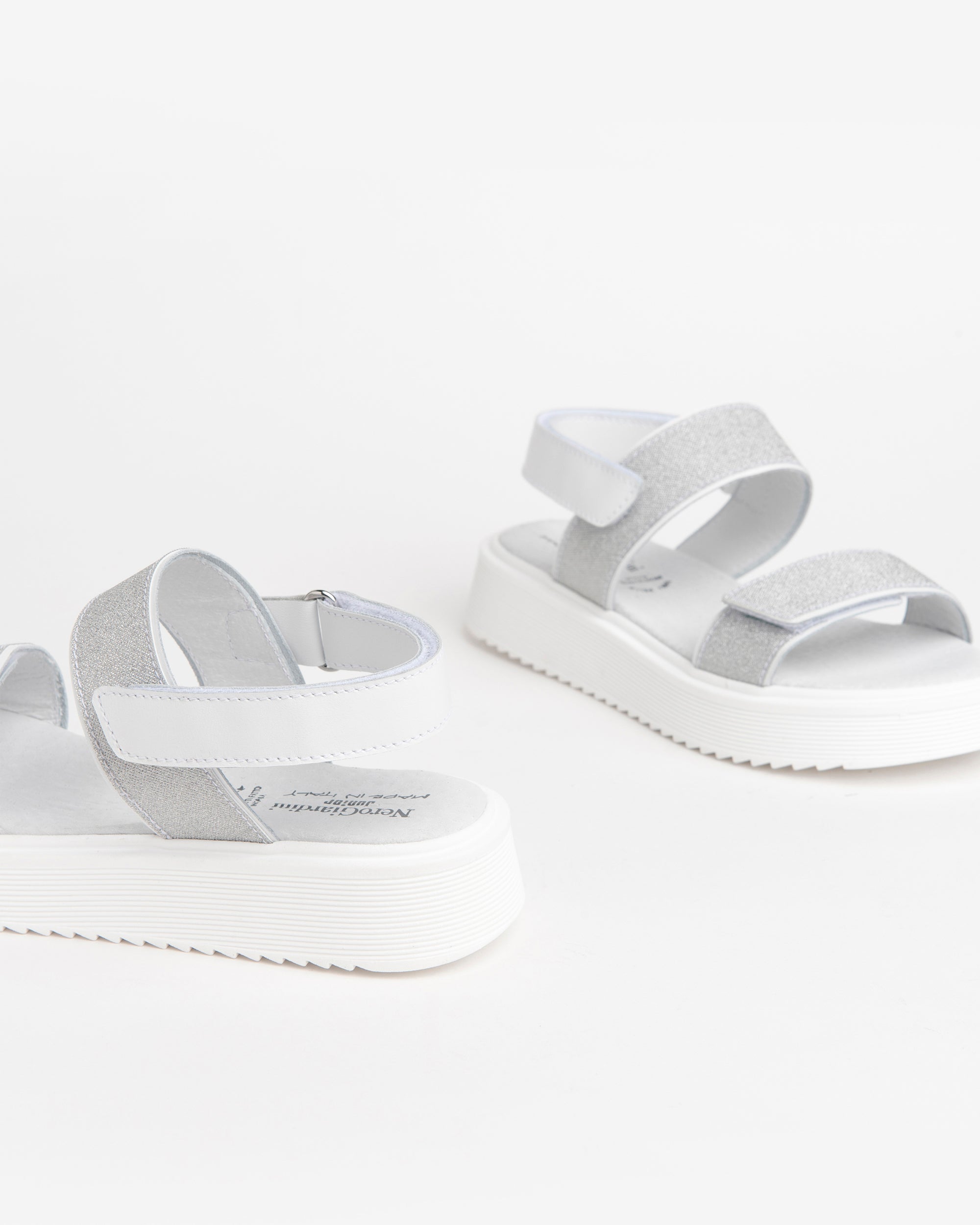 NeroGiardini Sandales Teens Fille Technique Cuir