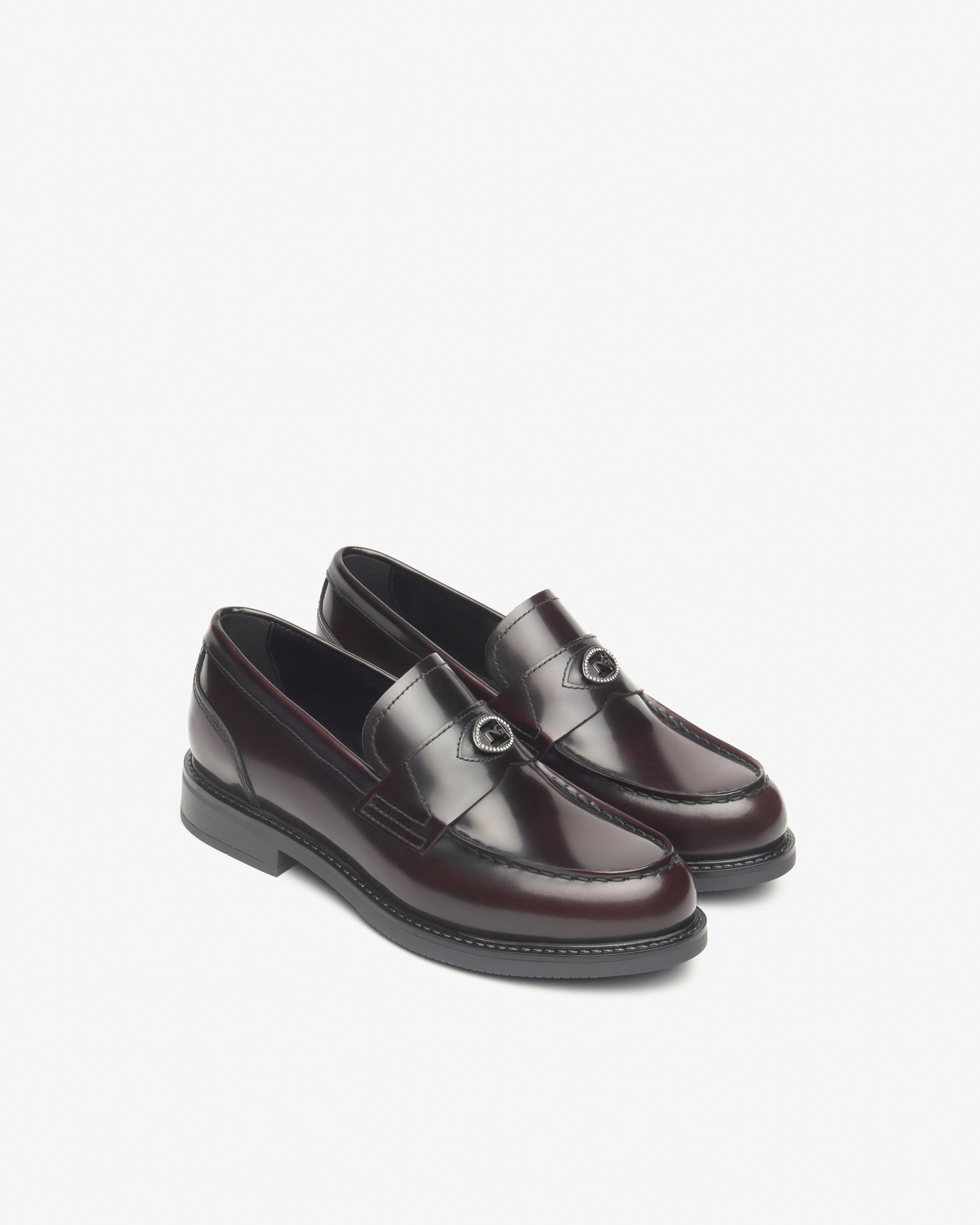 NeroGiardini Mocassins Femme en Cuir Bureau Confort