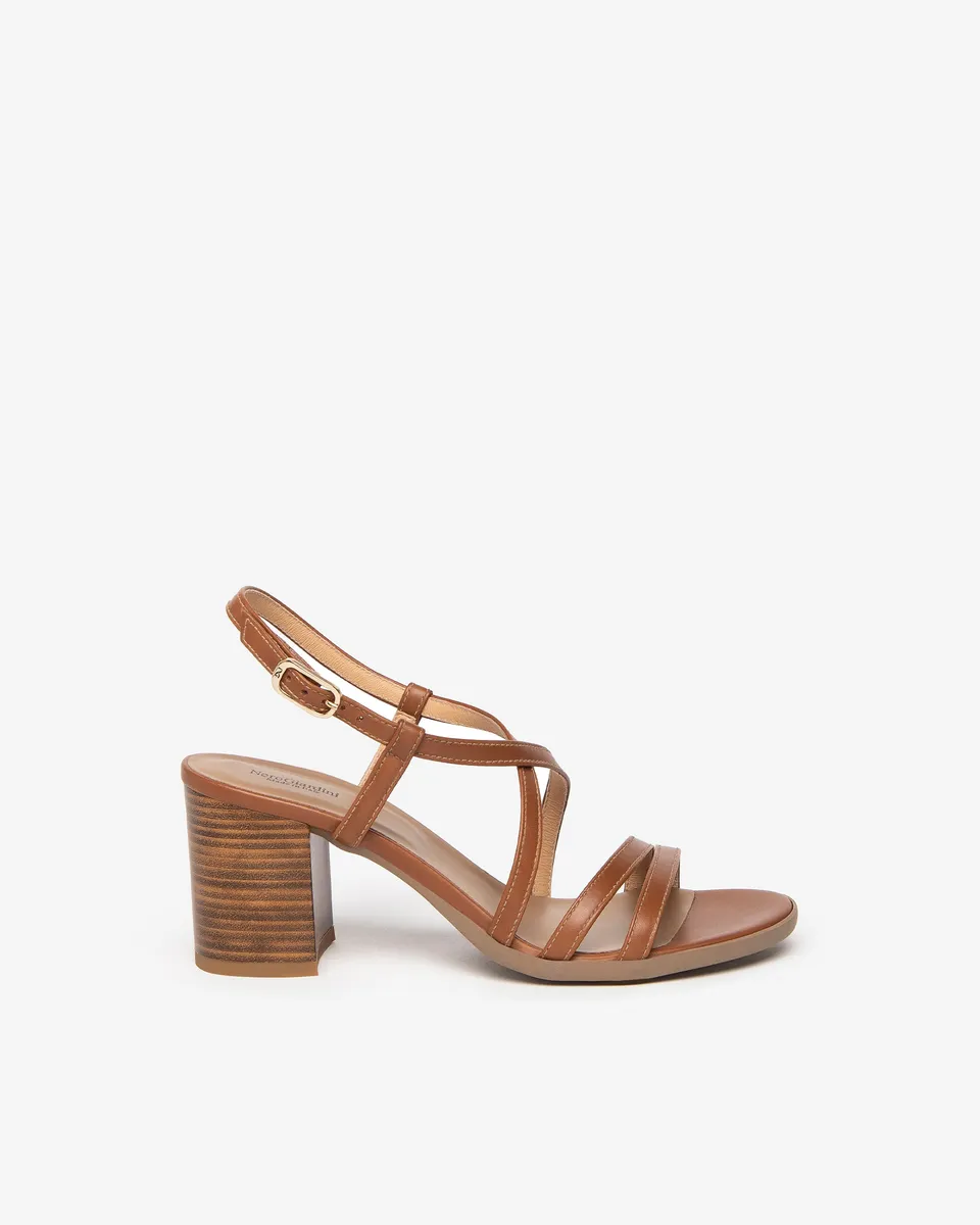 NeroGiardini Sandales Femme en Cuir sandales été confort