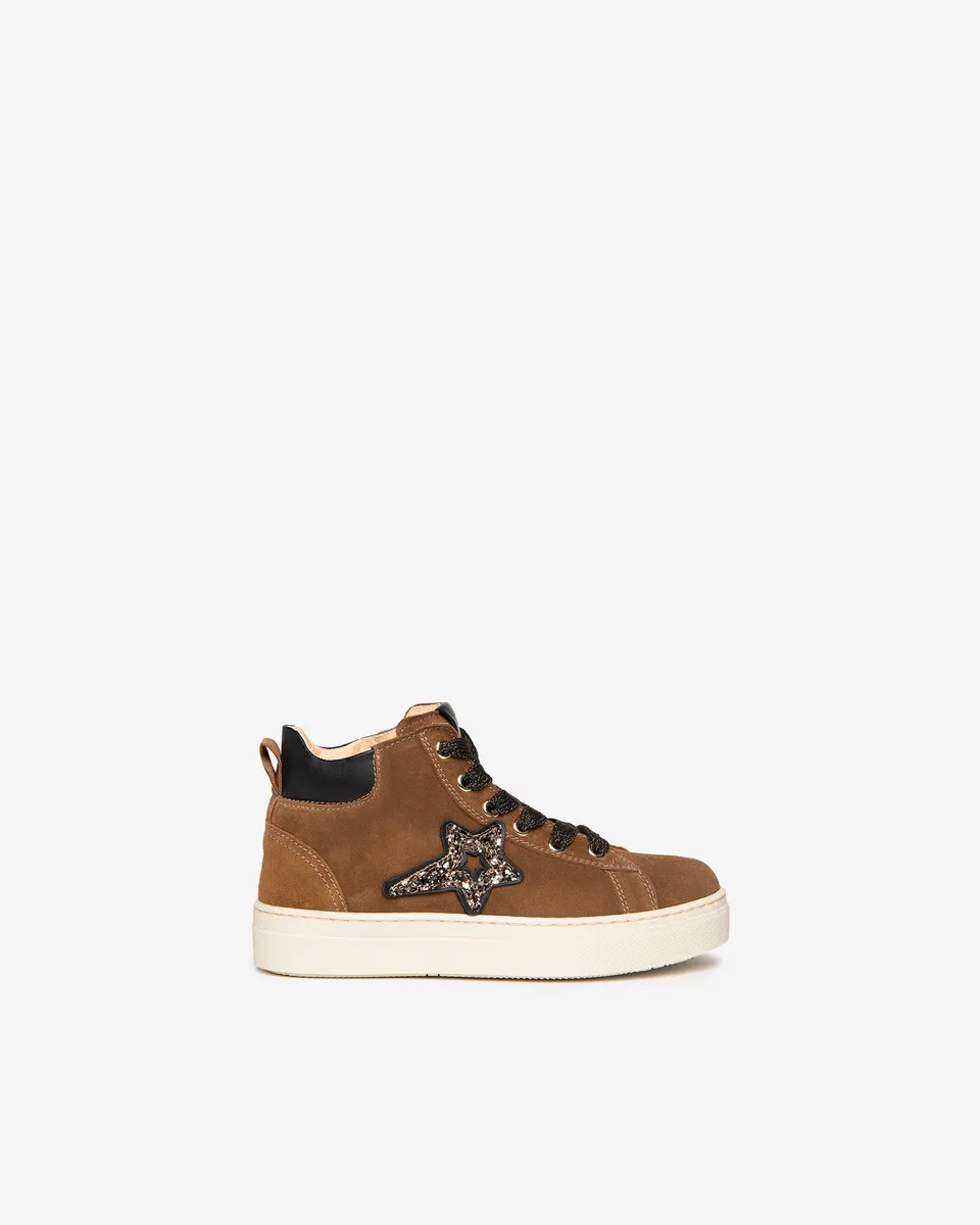 NeroGiardini Sneakers baskets ado cuir velours DryGo