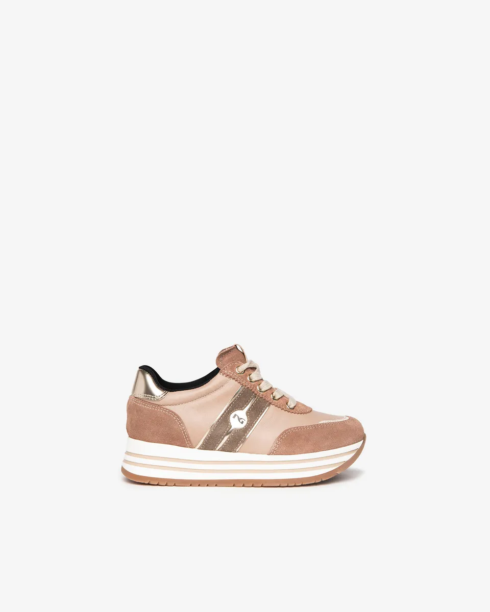 NeroGiardini Sneakers Teens Fille Cuir Légères Confort