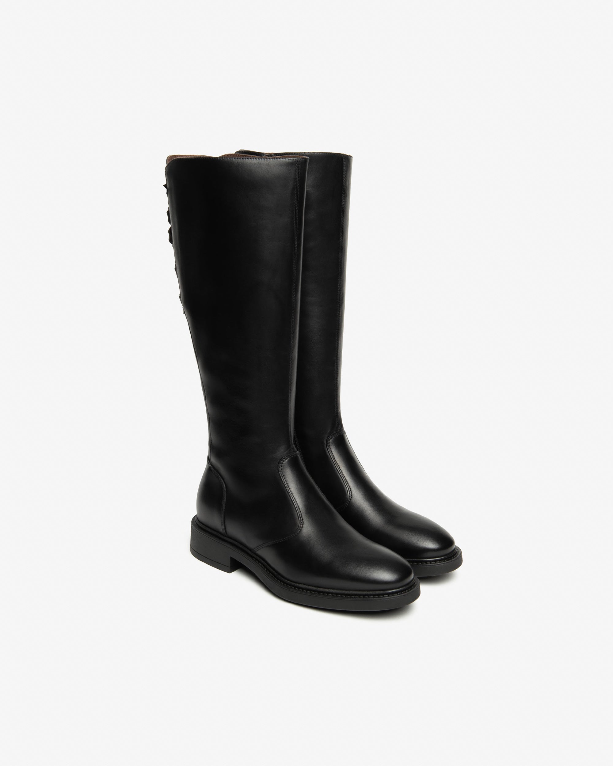 NeroGiardini Bottes Femme en Cuir Made in Italy