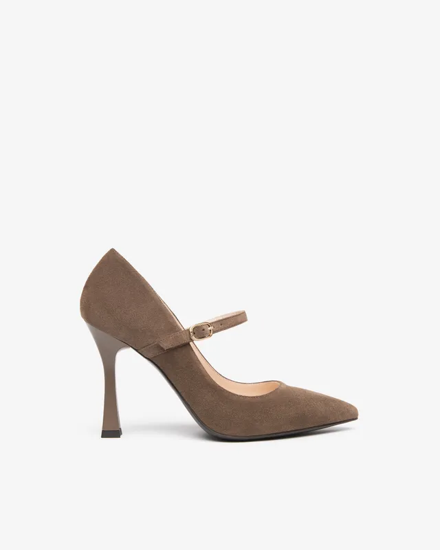 NeroGiardini Ballerines Femme Cuir Velours à Bride
