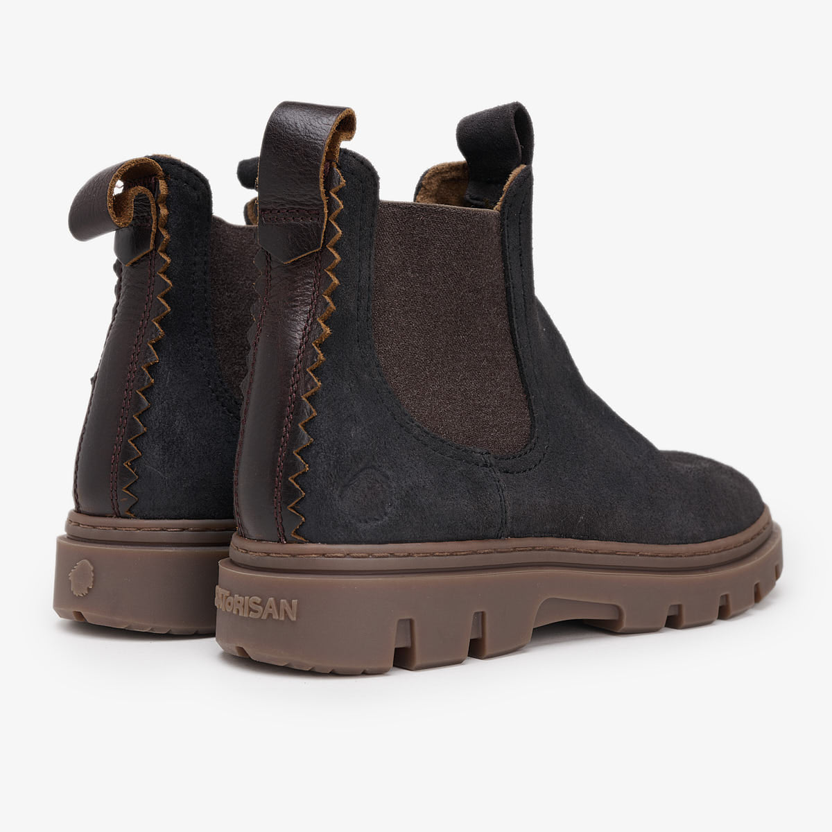 Satorisan Unalome Chelsea bottines cuir Lavagna