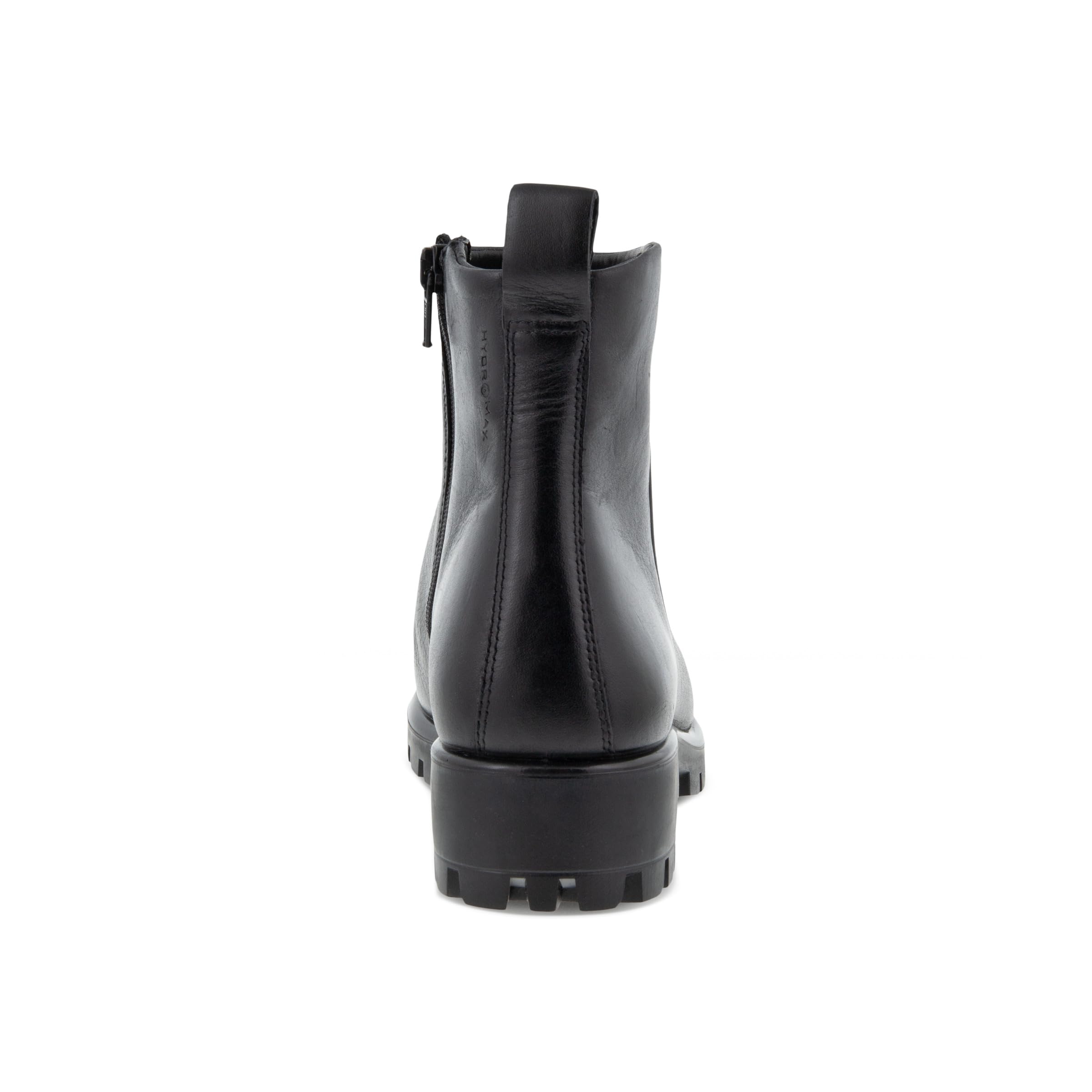 ECCO Modtray Bottine Cuir Femme Noir 38 Imperméable