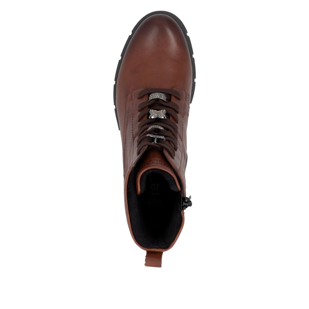 Remonte D2s73-24 Bottes à lacets cuir marron 39 EU