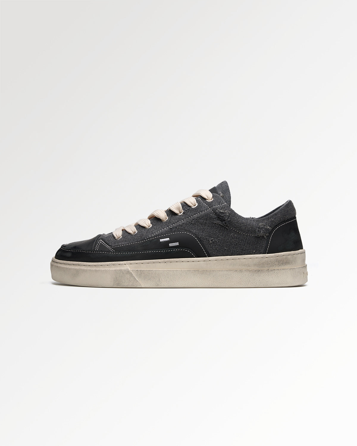 Filling Pieces Riviera Patina sneaker noir coton