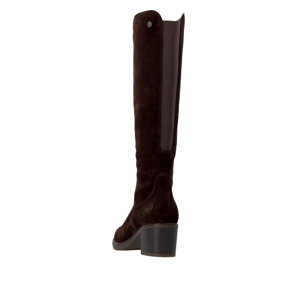 Remonte D2A78 bottes montantes marron 39 EU cuir velours