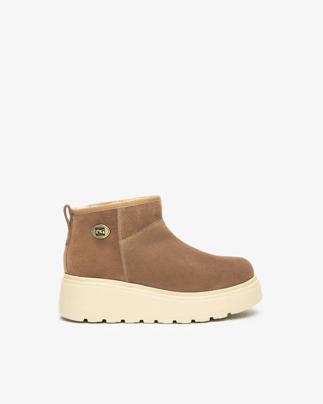 Nerogiardini Bottines Velours Daim 38 plateforme 55mm