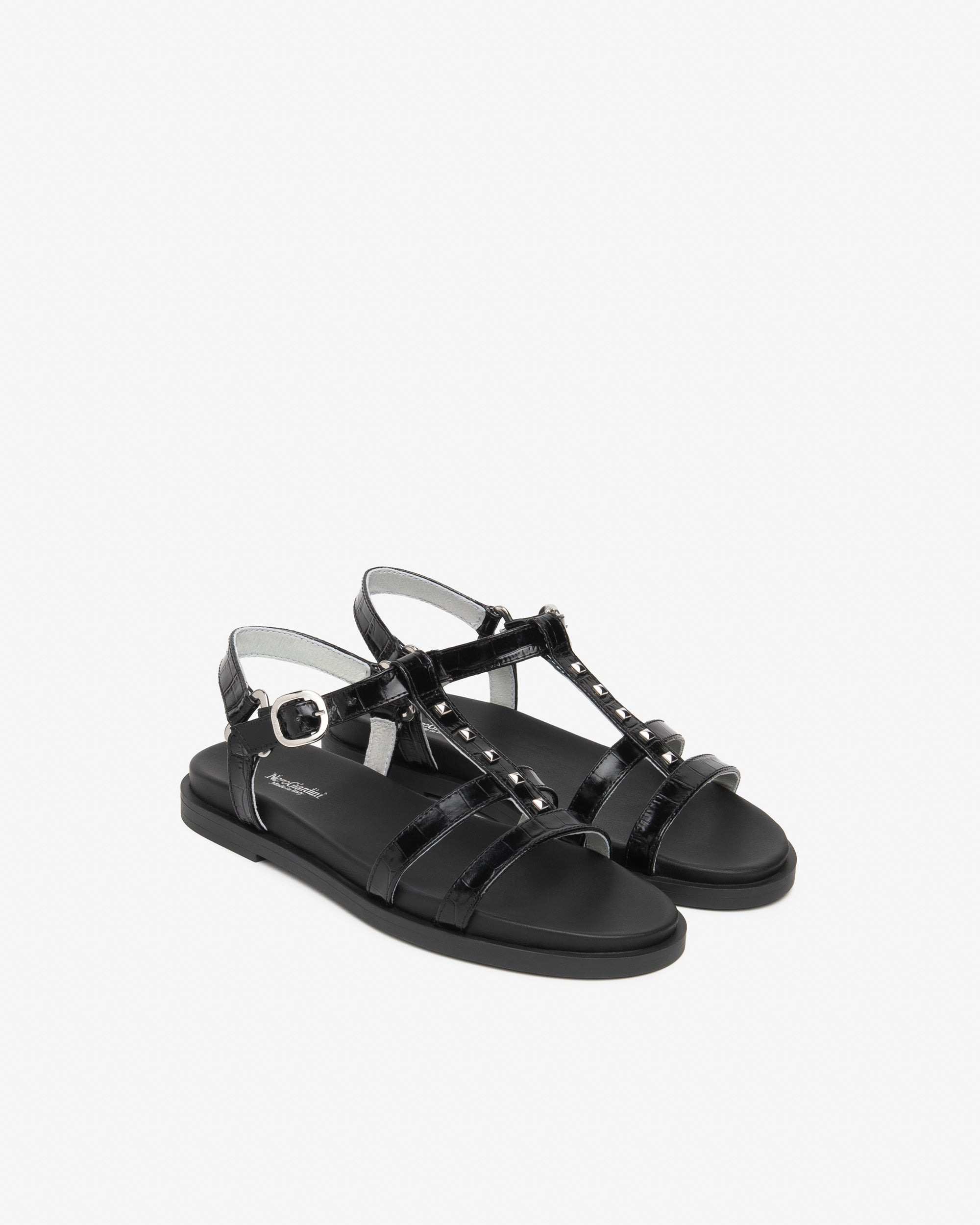 NeroGiardini Sandales Femme Cuir Confort Été Ville
