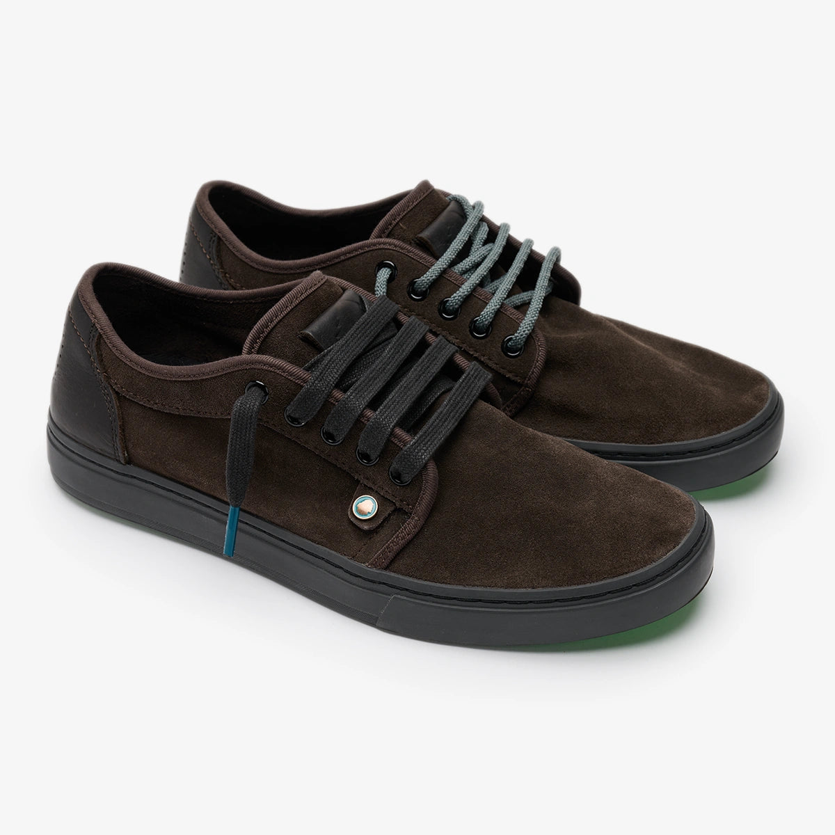 Satorisan Heisei Suede baskets Muddy Path cuir